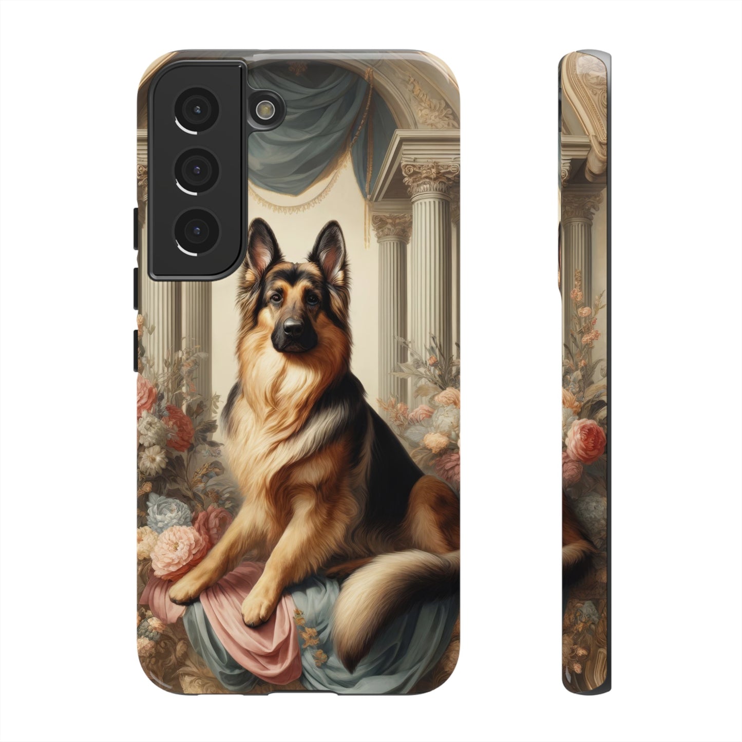 Neo-classical German Shepherd Phone Case