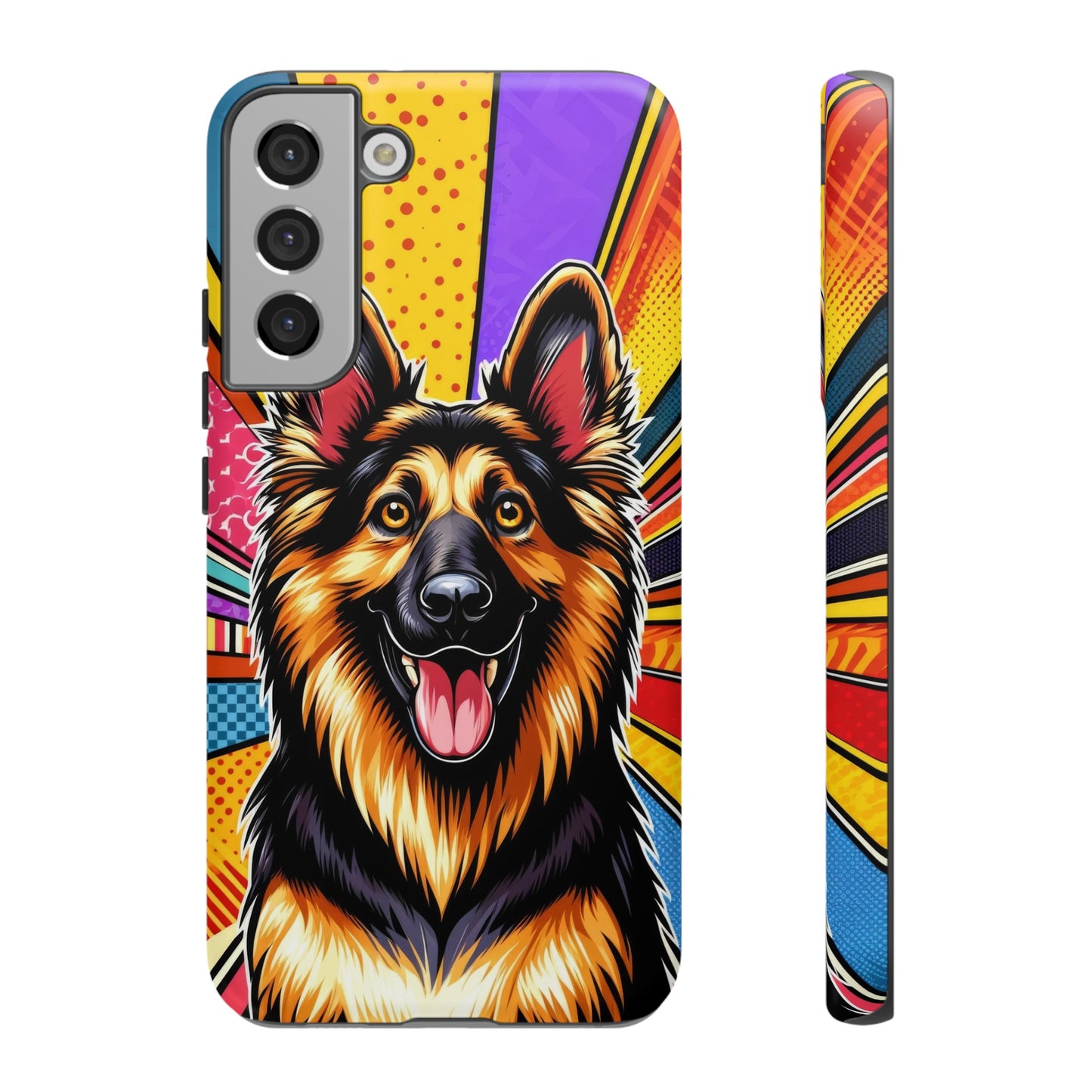 Anime style German Shepherd Phone Case