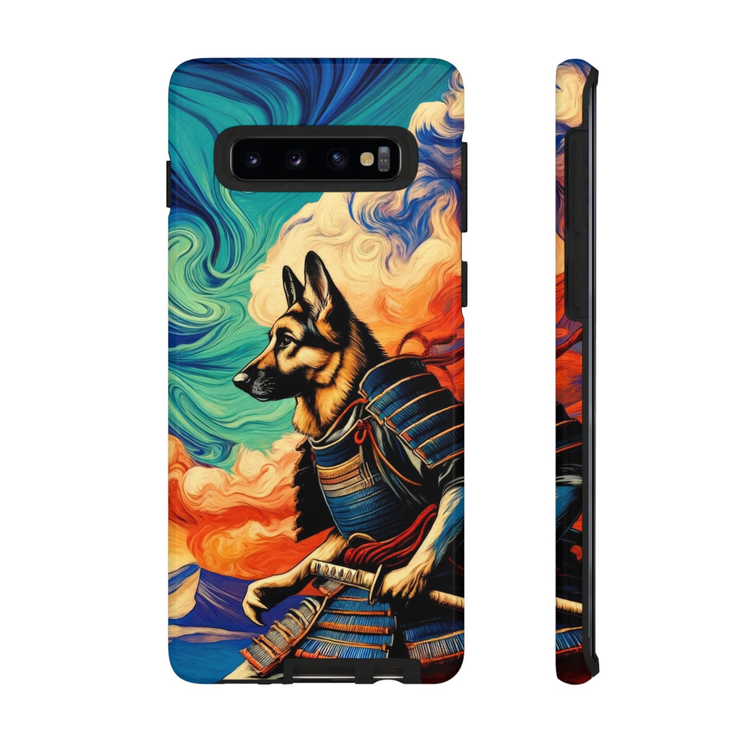 Samurai German Shepherd Phone Case