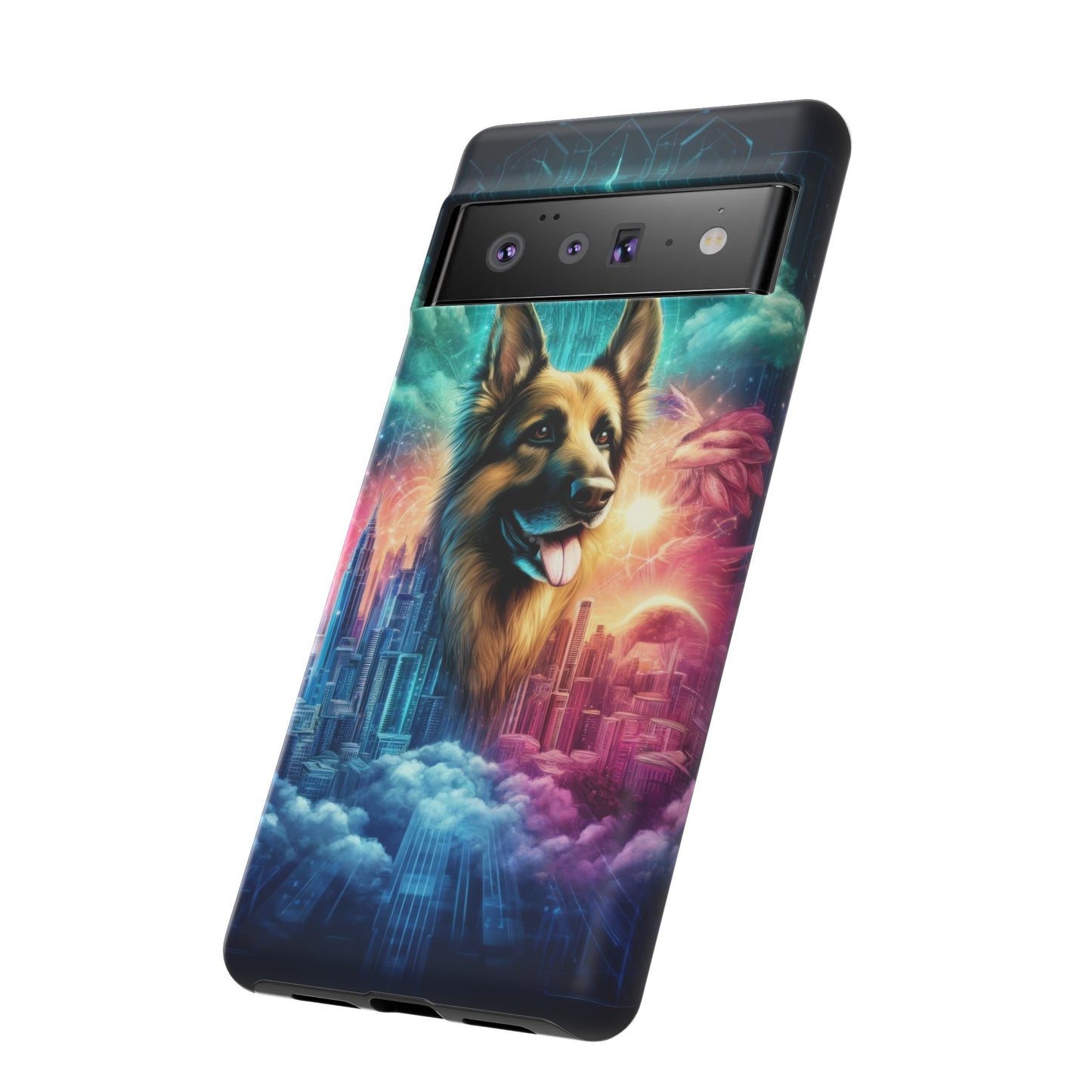 Dreamy fantasy German Shepherd Phone Case