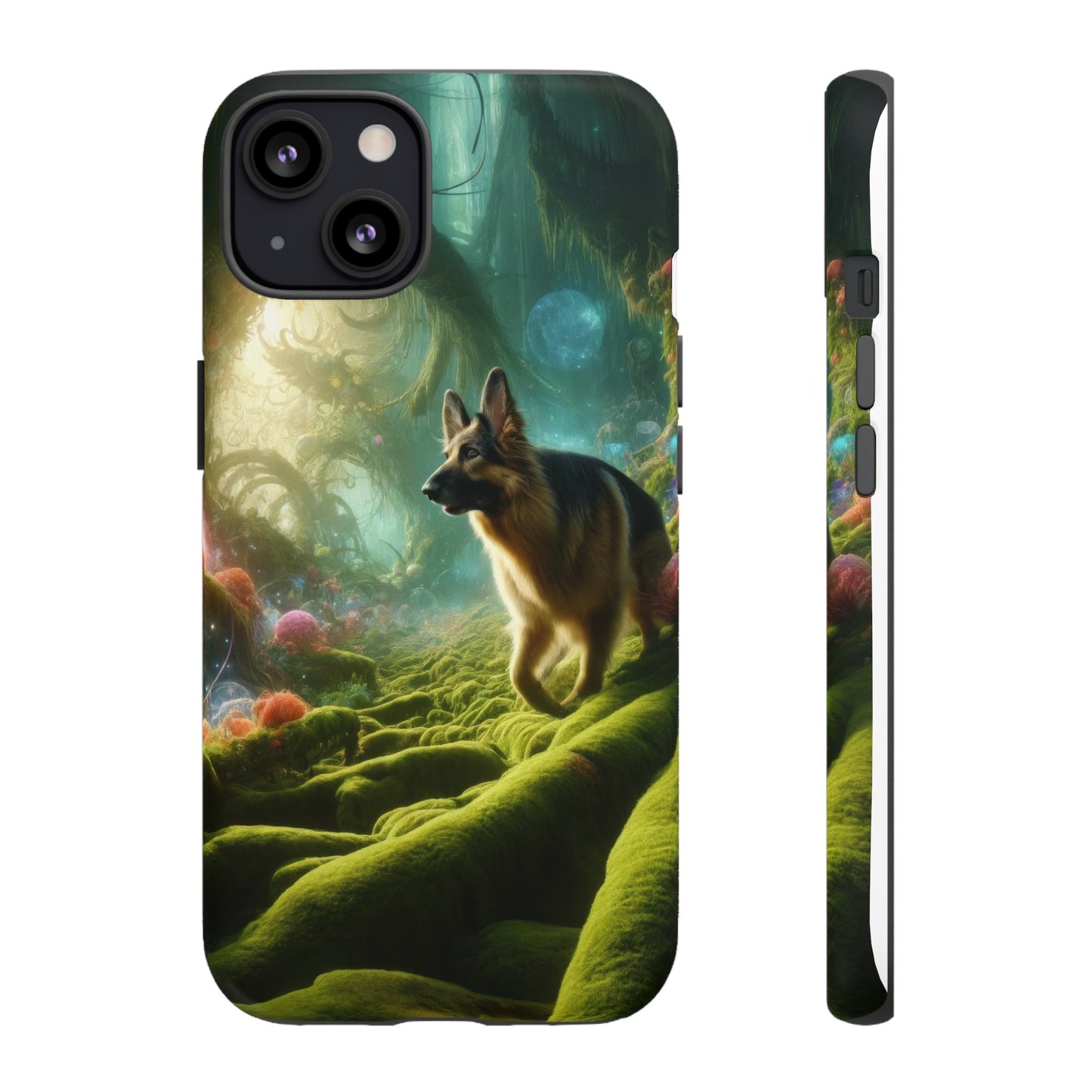 Sci-fi fantasy German Shepherd Phone Case