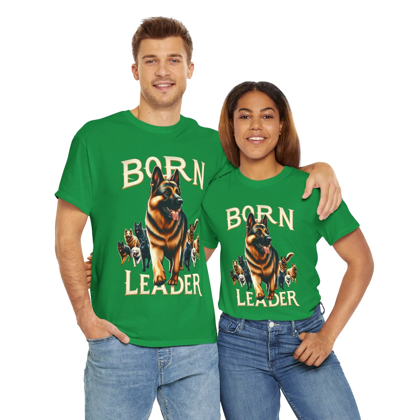 Born Leader T-Shirt (13 colors) (German Shepherd)