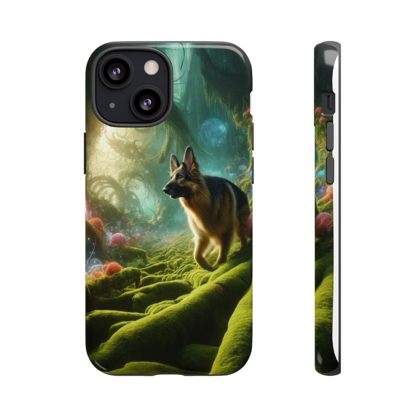 Sci-fi fantasy German Shepherd Phone Case