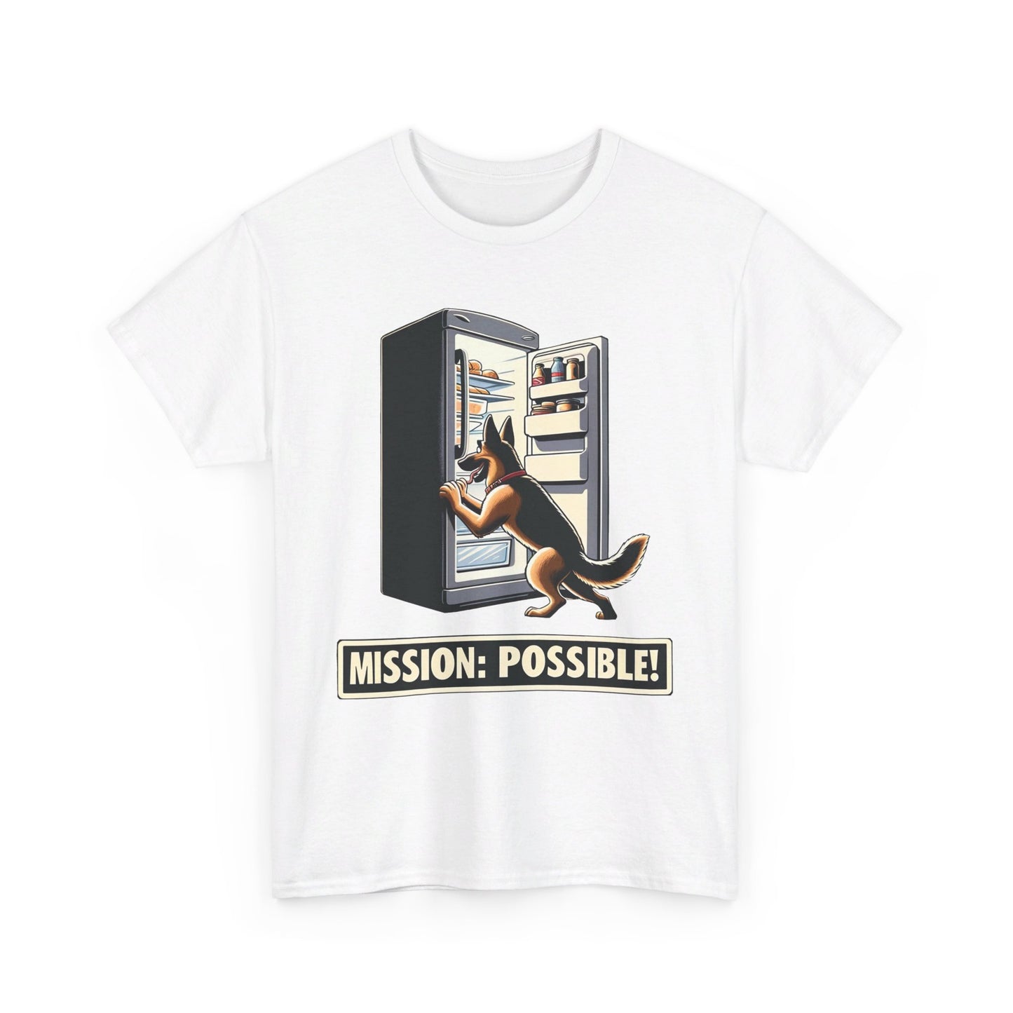 Mission Possible T-Shirt (13 colors) (German Shepherd)