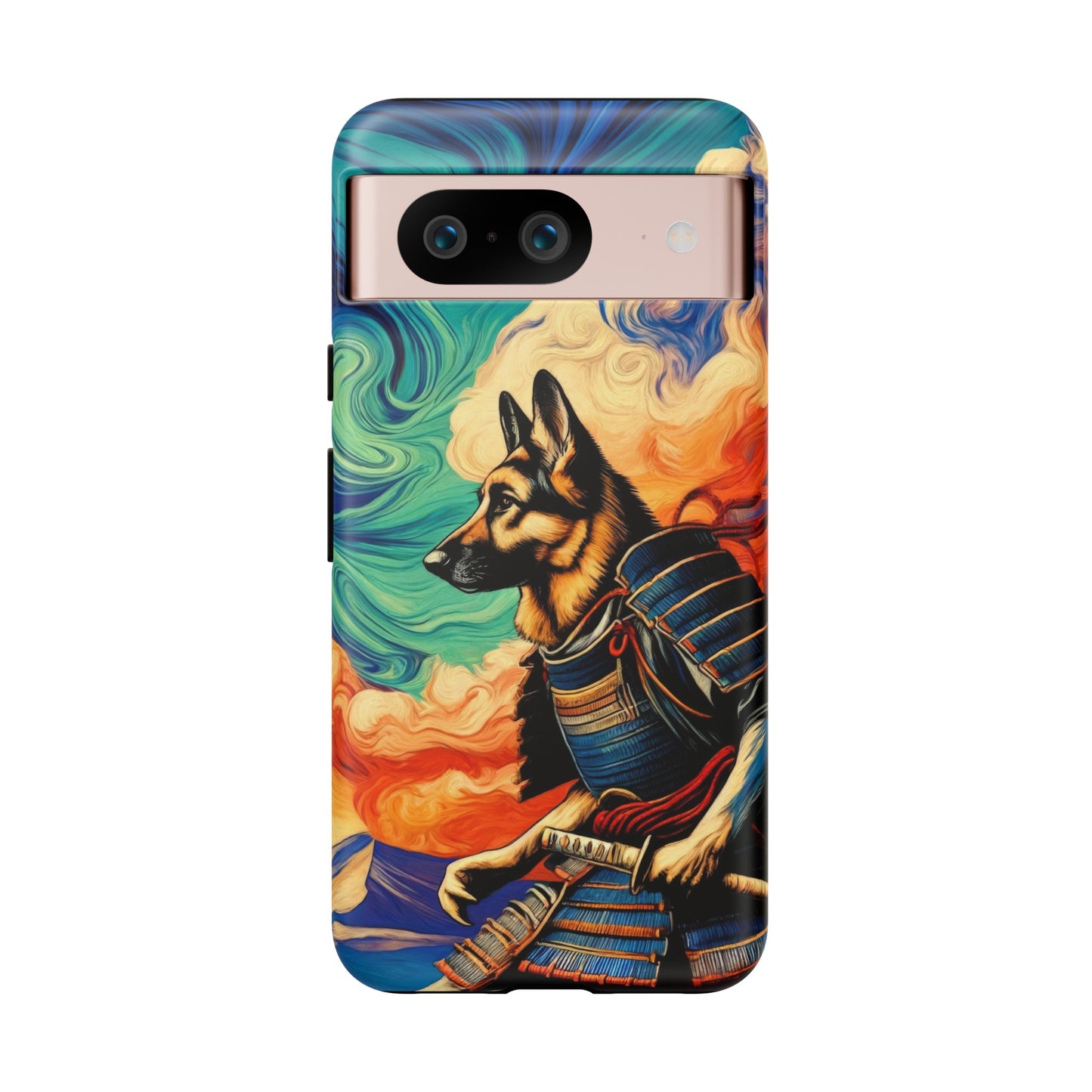 Samurai German Shepherd Phone Case