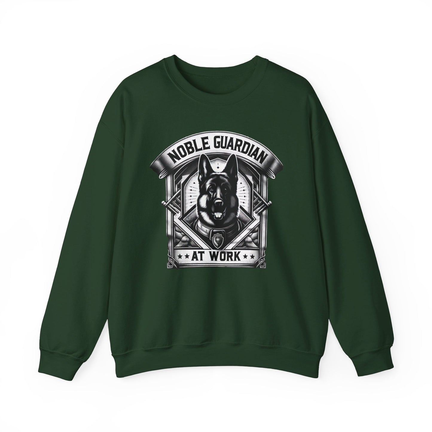 Noble Guardian At Work Sweatshirt (10 colors) (German Shepherd)