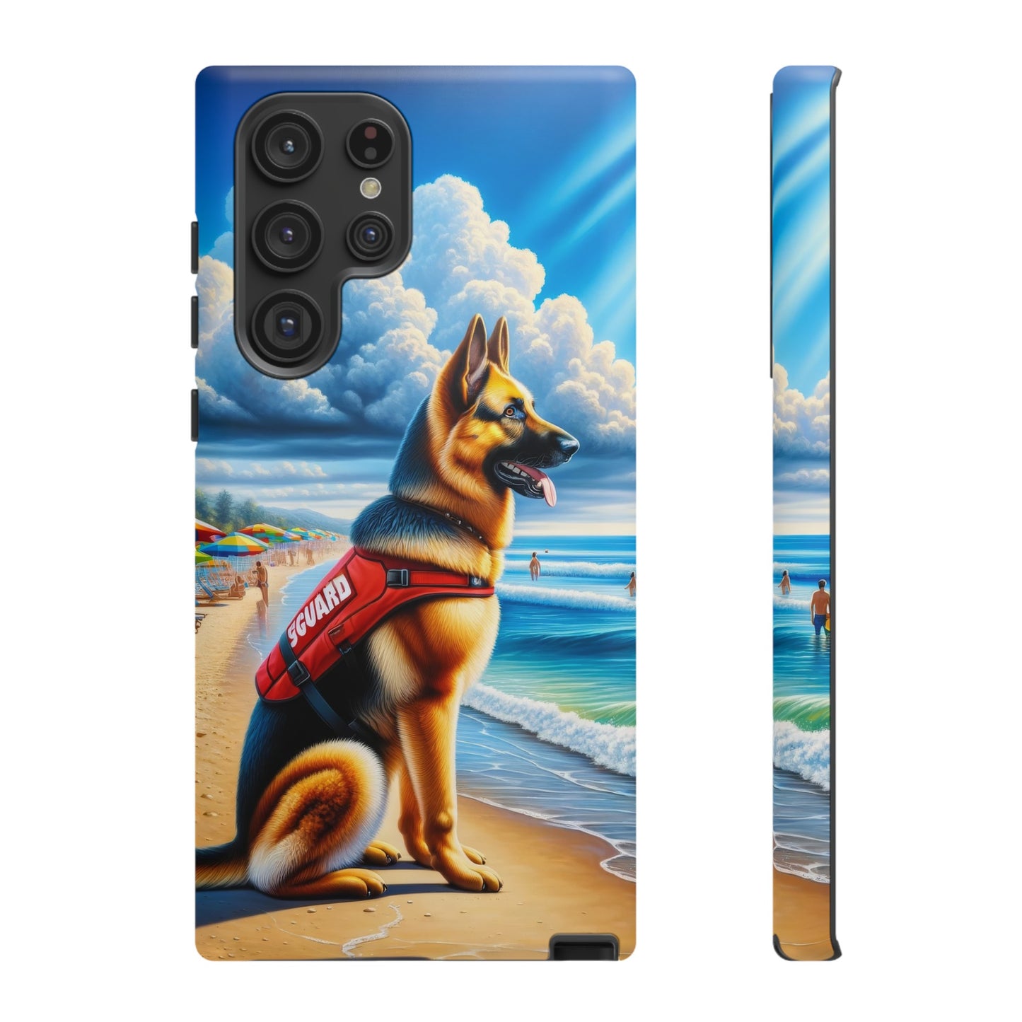 German Shepherd Lifeguard Phone Case