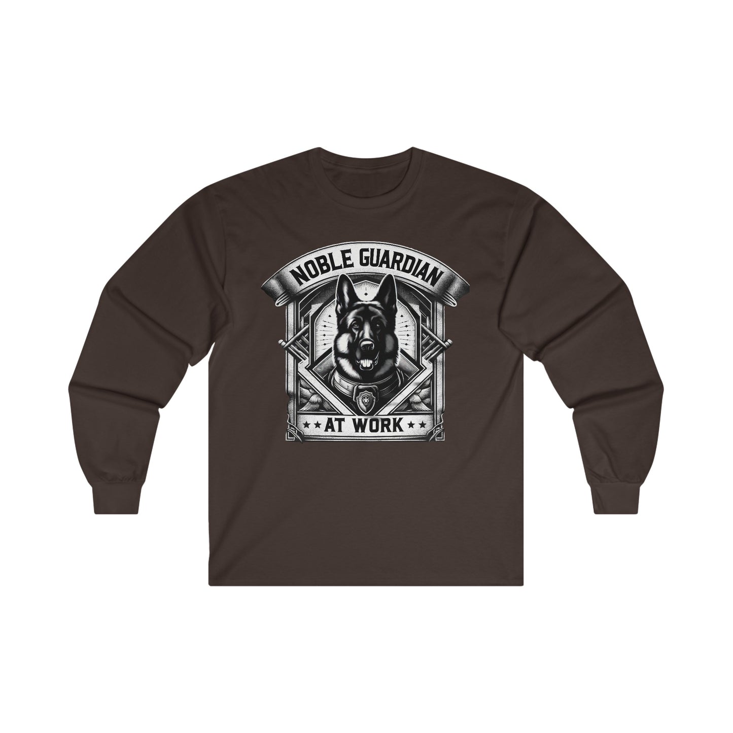 Noble Guardian At Work Long Sleeve Shirt (20 colors) (German Shepherd)