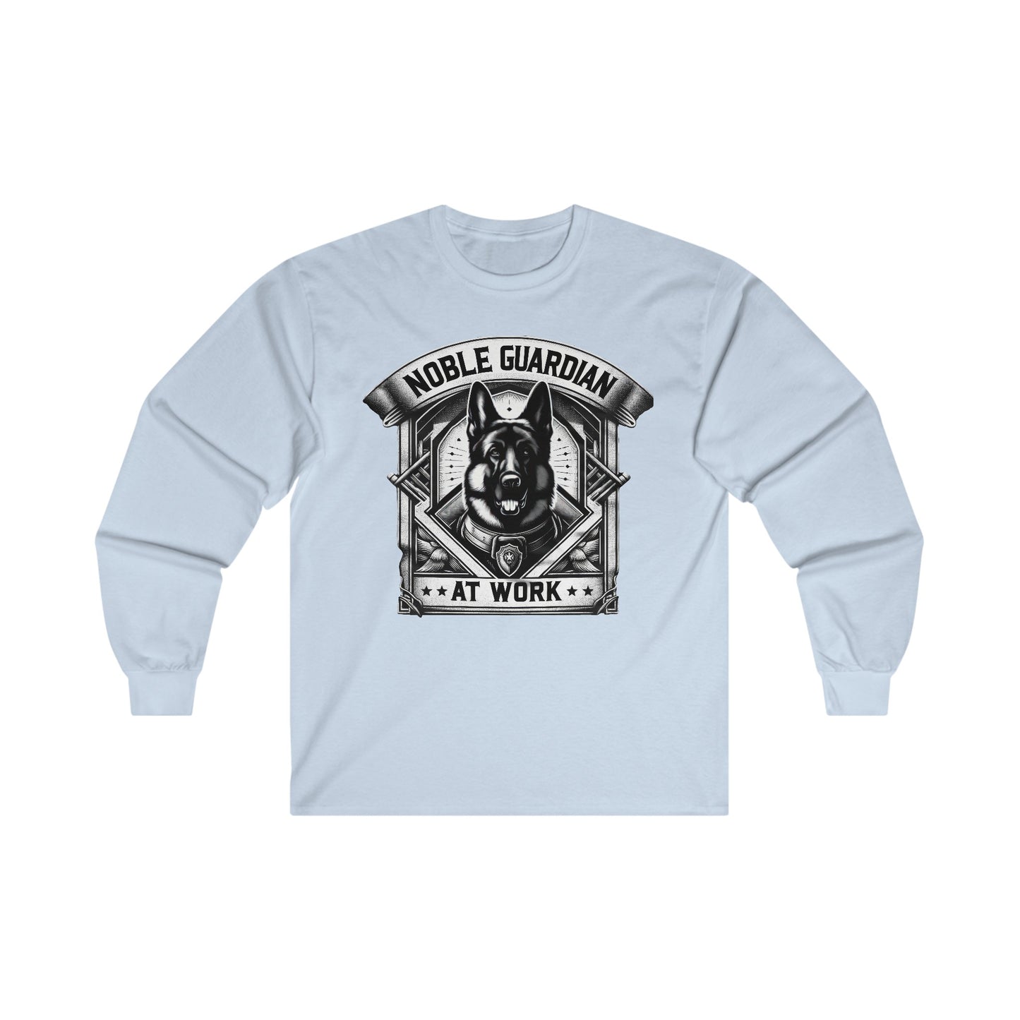 Noble Guardian At Work Long Sleeve Shirt (20 colors) (German Shepherd)