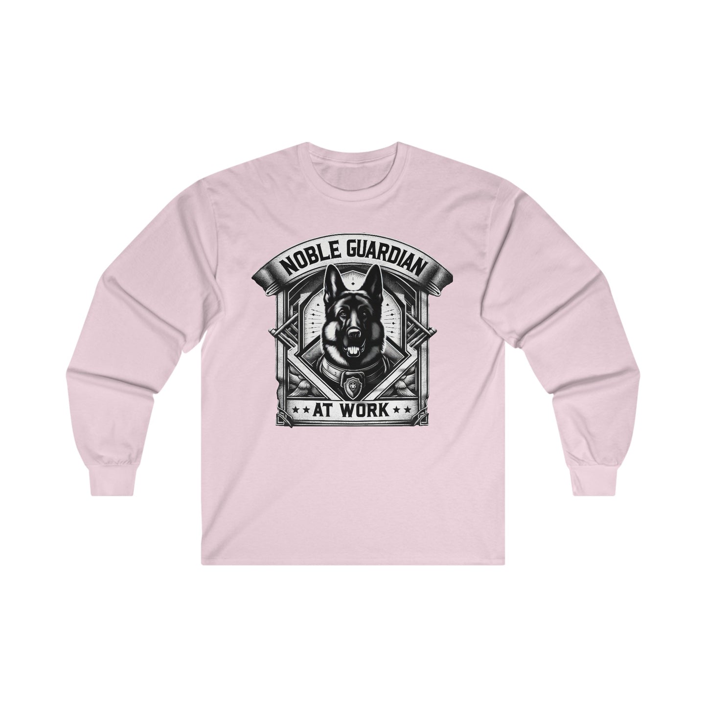 Noble Guardian At Work Long Sleeve Shirt (20 colors) (German Shepherd)