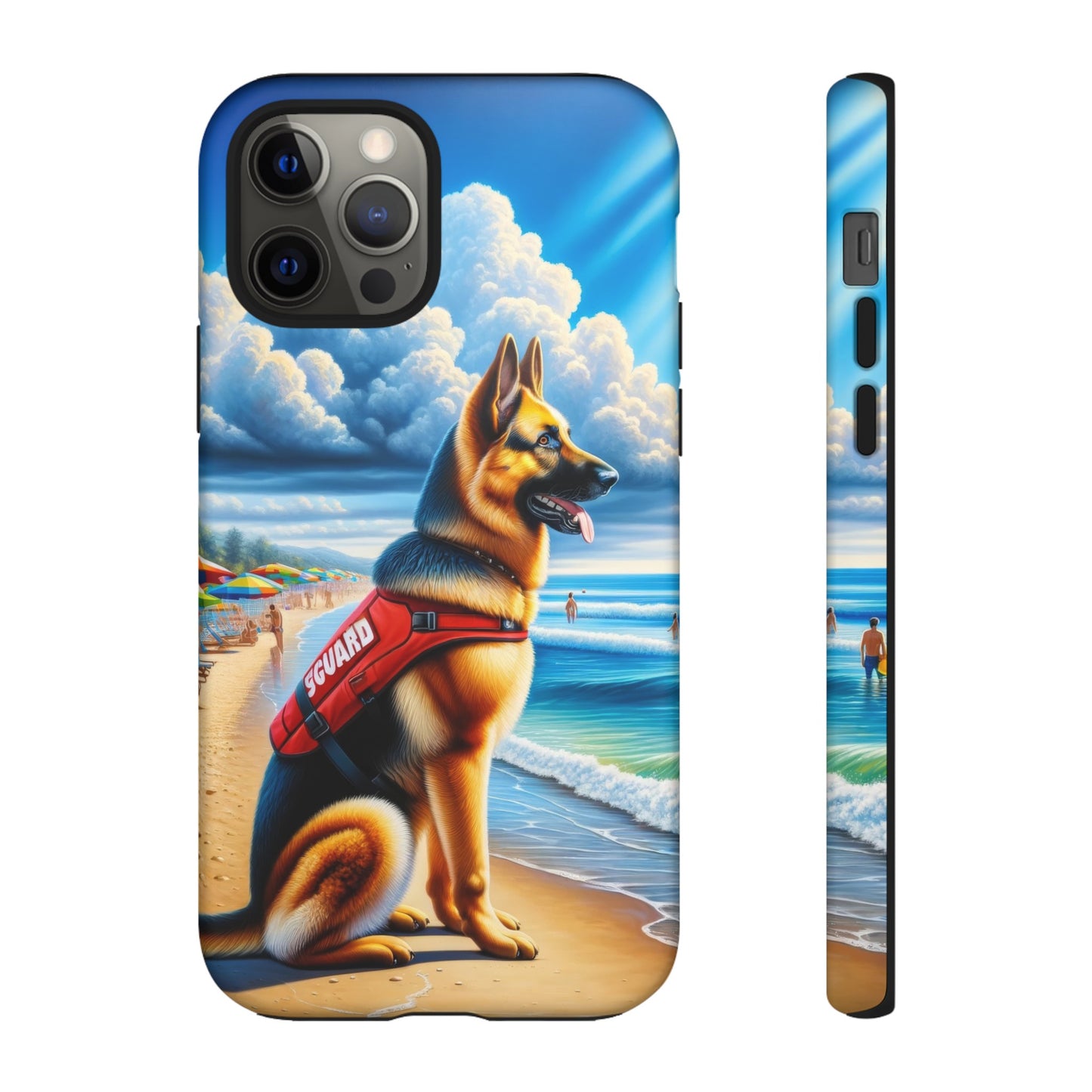 German Shepherd Lifeguard Phone Case