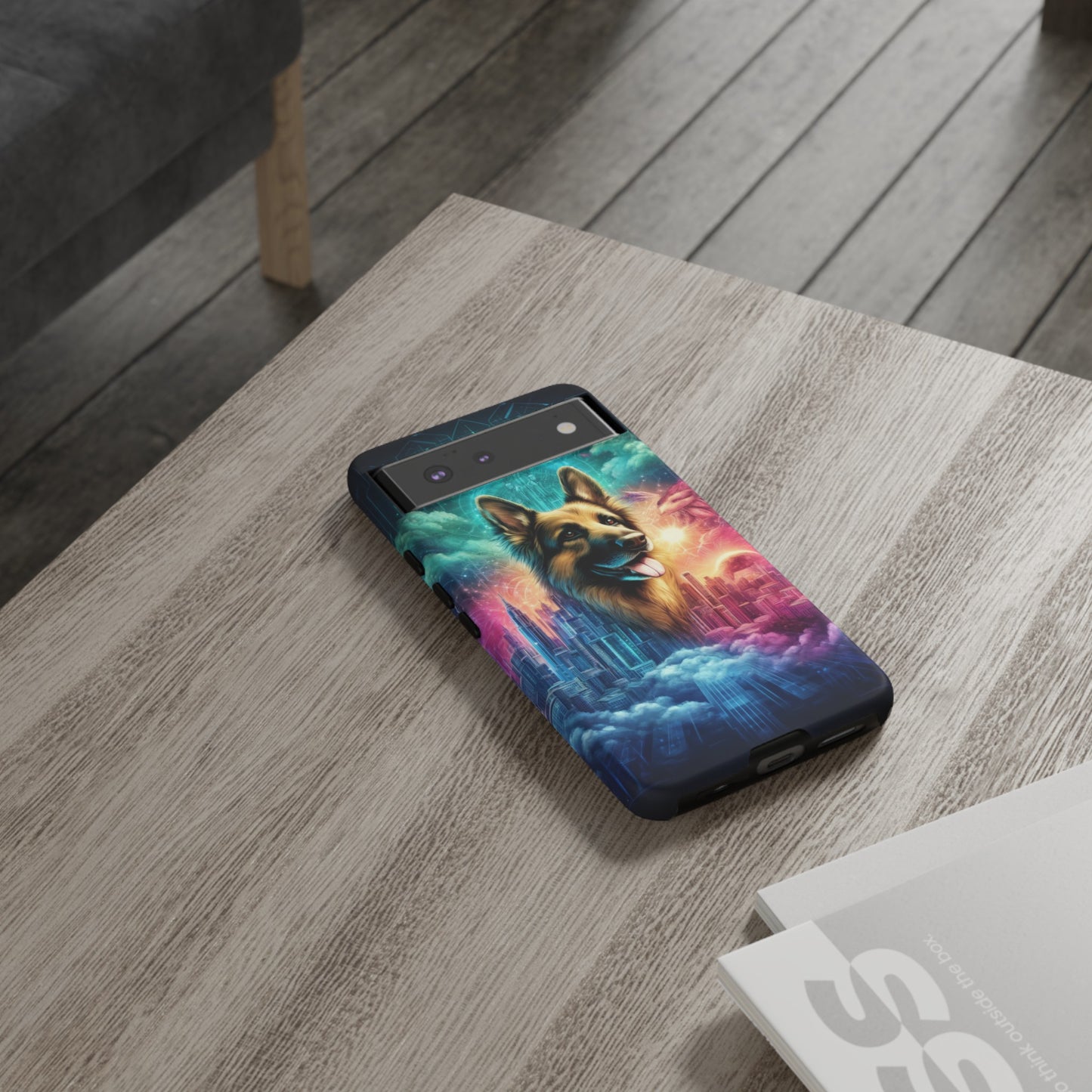 Dreamy fantasy German Shepherd Phone Case