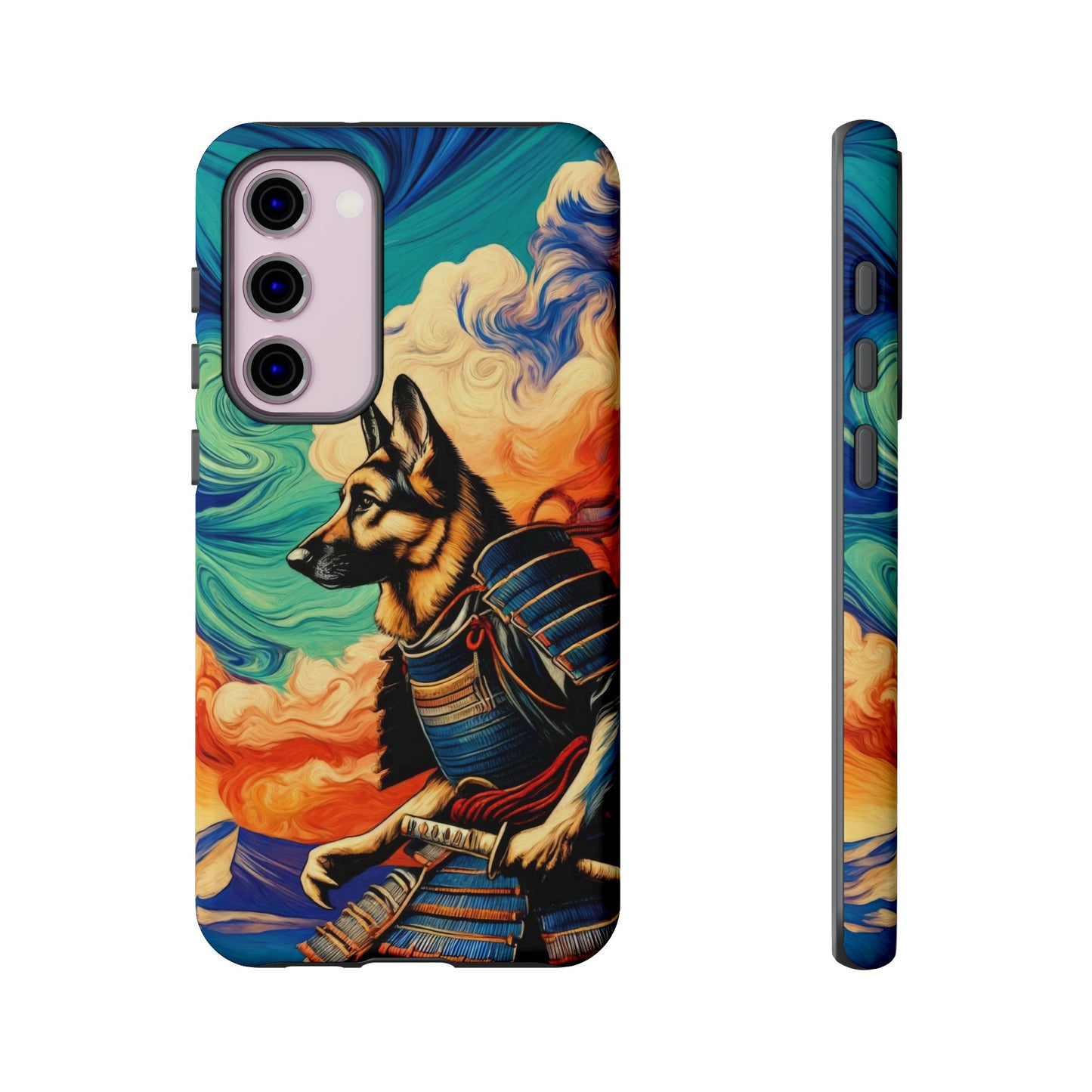 Samurai German Shepherd Phone Case