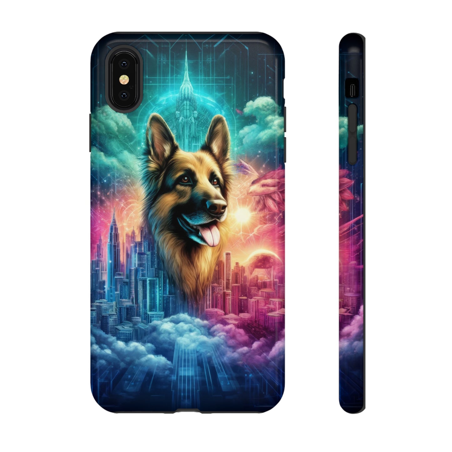 Dreamy fantasy German Shepherd Phone Case