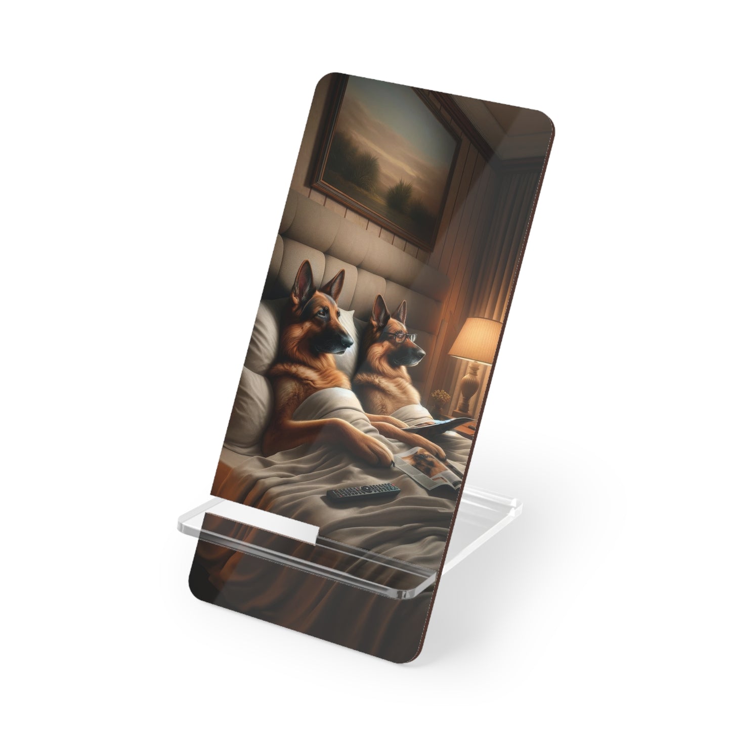 Sleeping German Shepherds Smartphone Stand