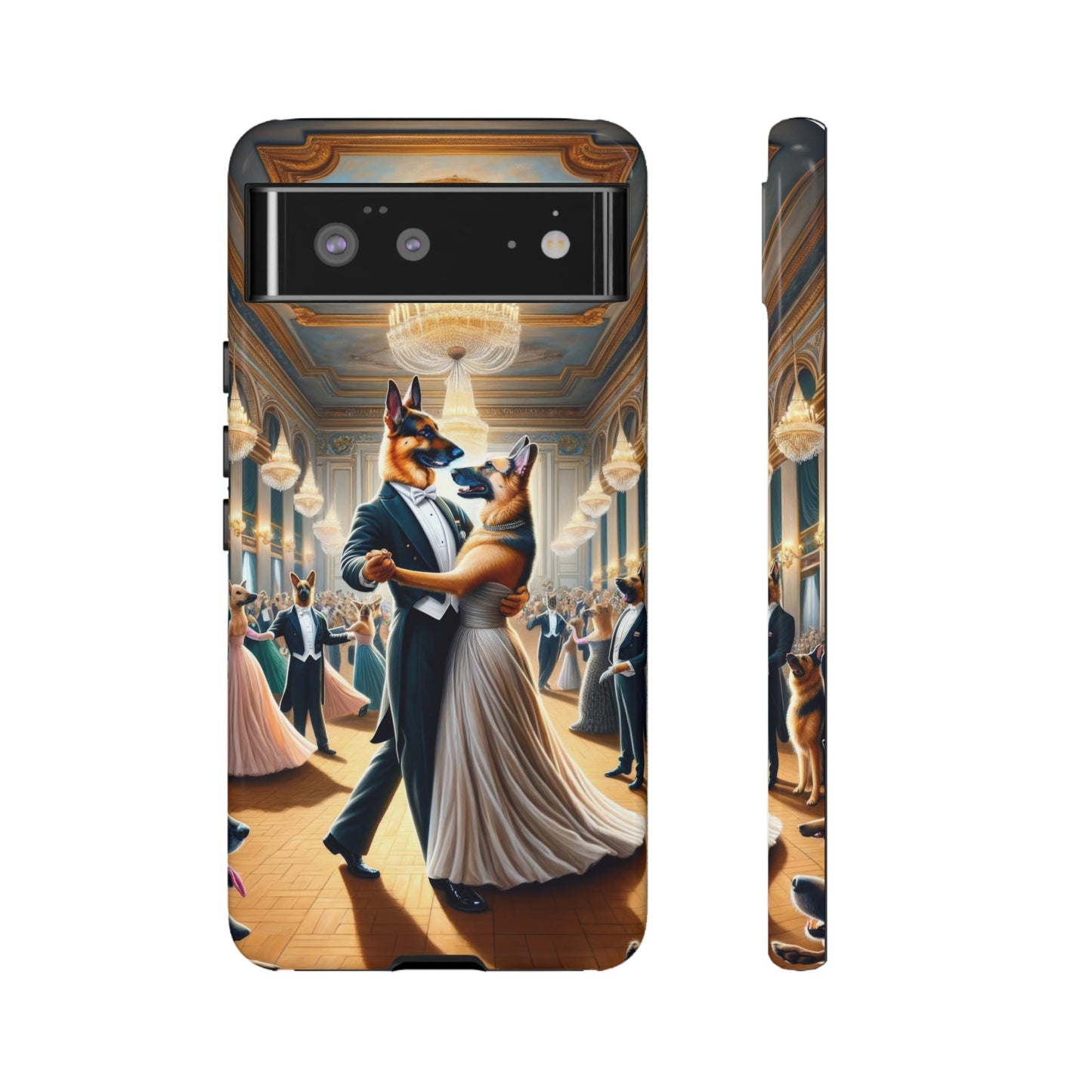 Dancing German Shepherds Tough Phone Case