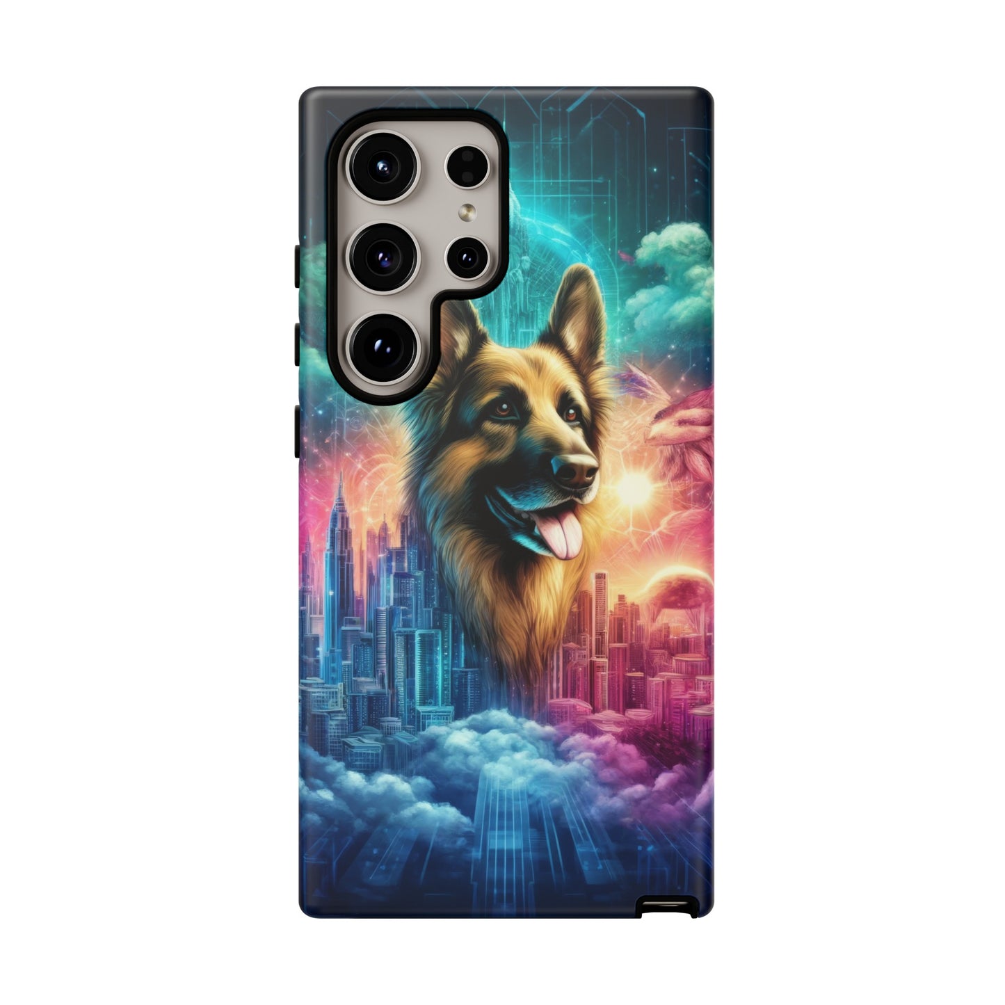 Dreamy fantasy German Shepherd Phone Case