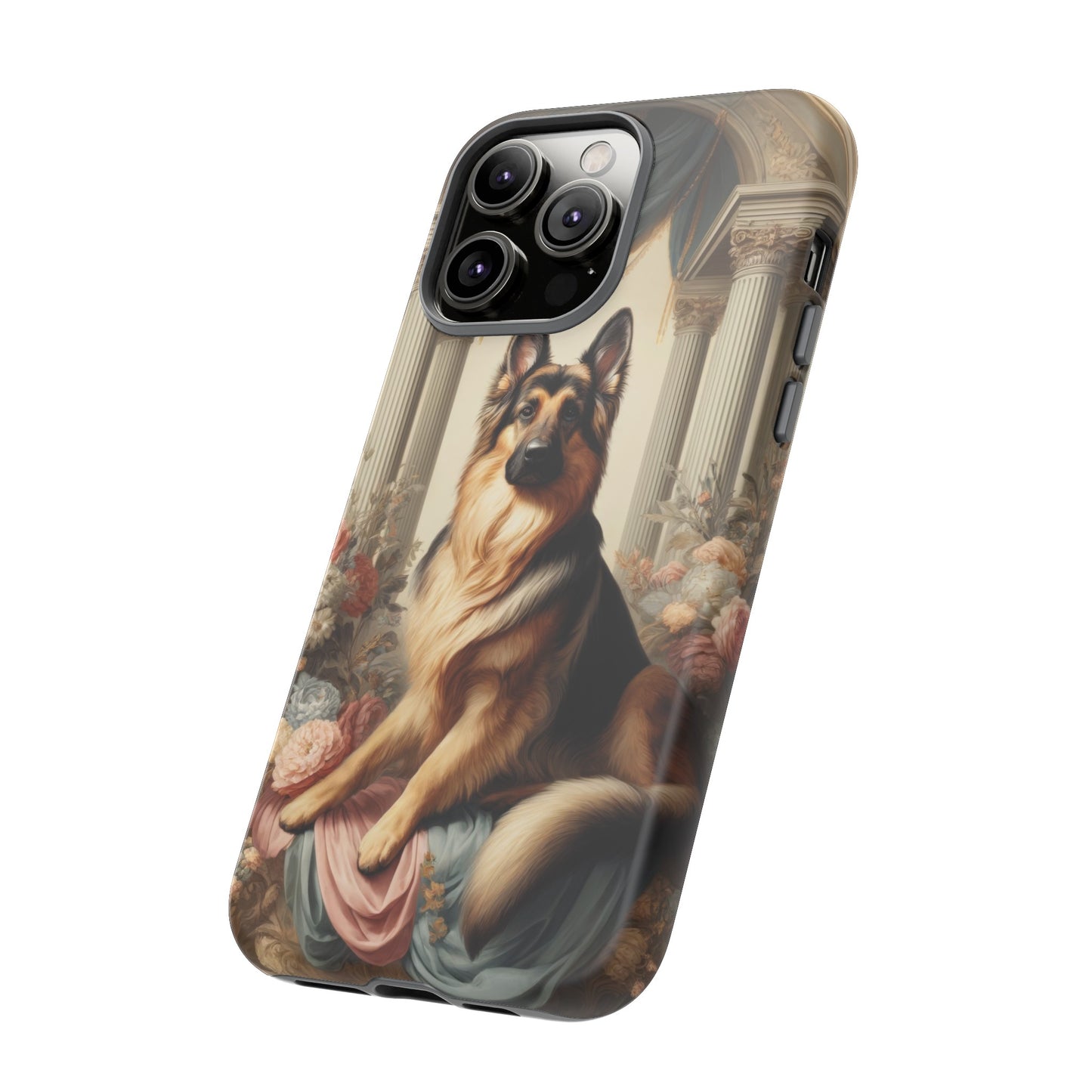 Neo-classical German Shepherd Phone Case