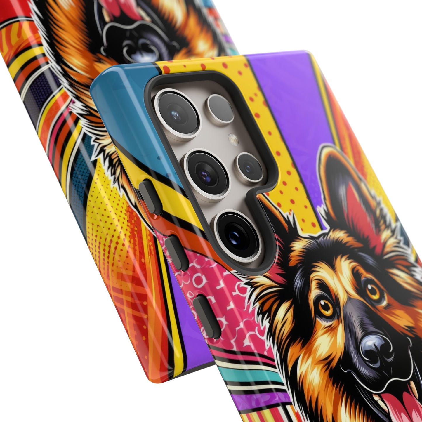 Anime style German Shepherd Phone Case