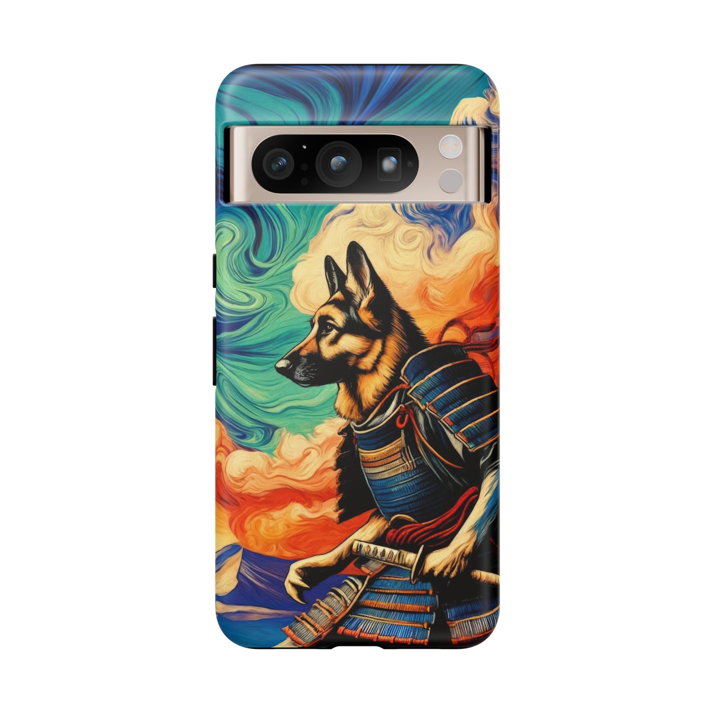 Samurai German Shepherd Phone Case