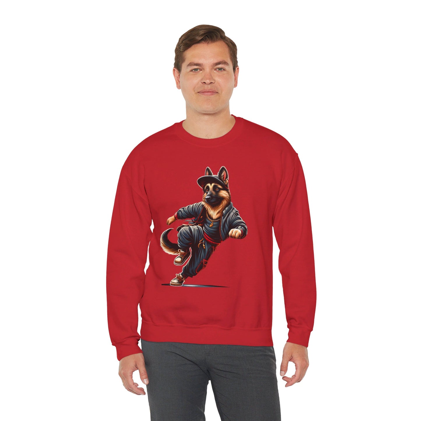 Bust A Move Sweatshirt (10 colors) (German Shepherd)