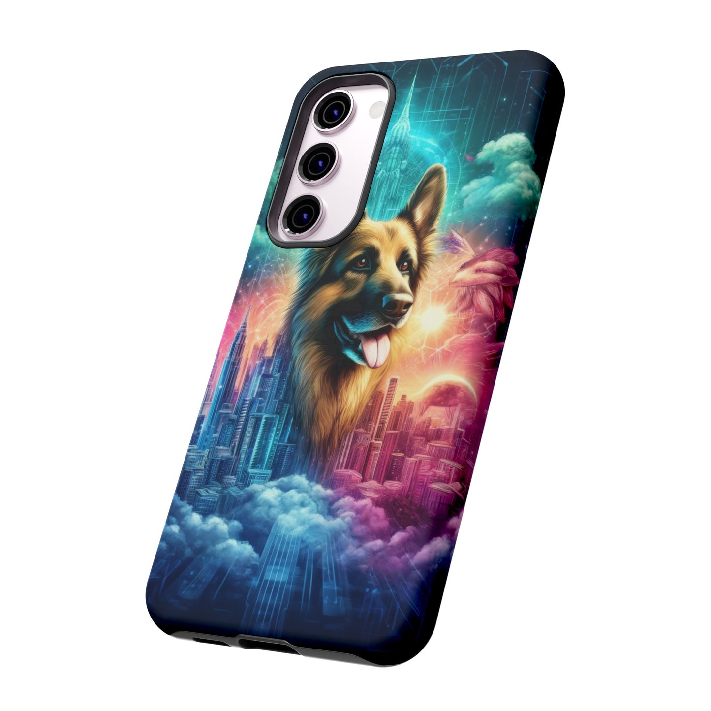 Dreamy fantasy German Shepherd Phone Case