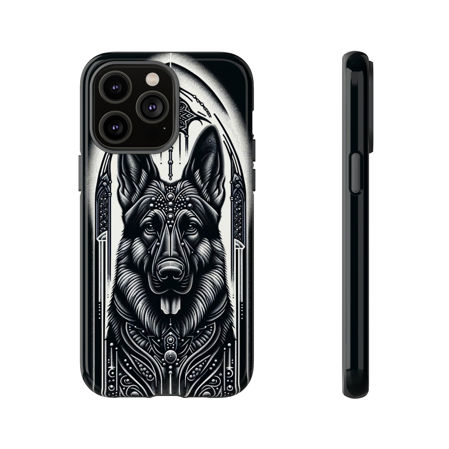 Futuristic German Shepherd Phone Case