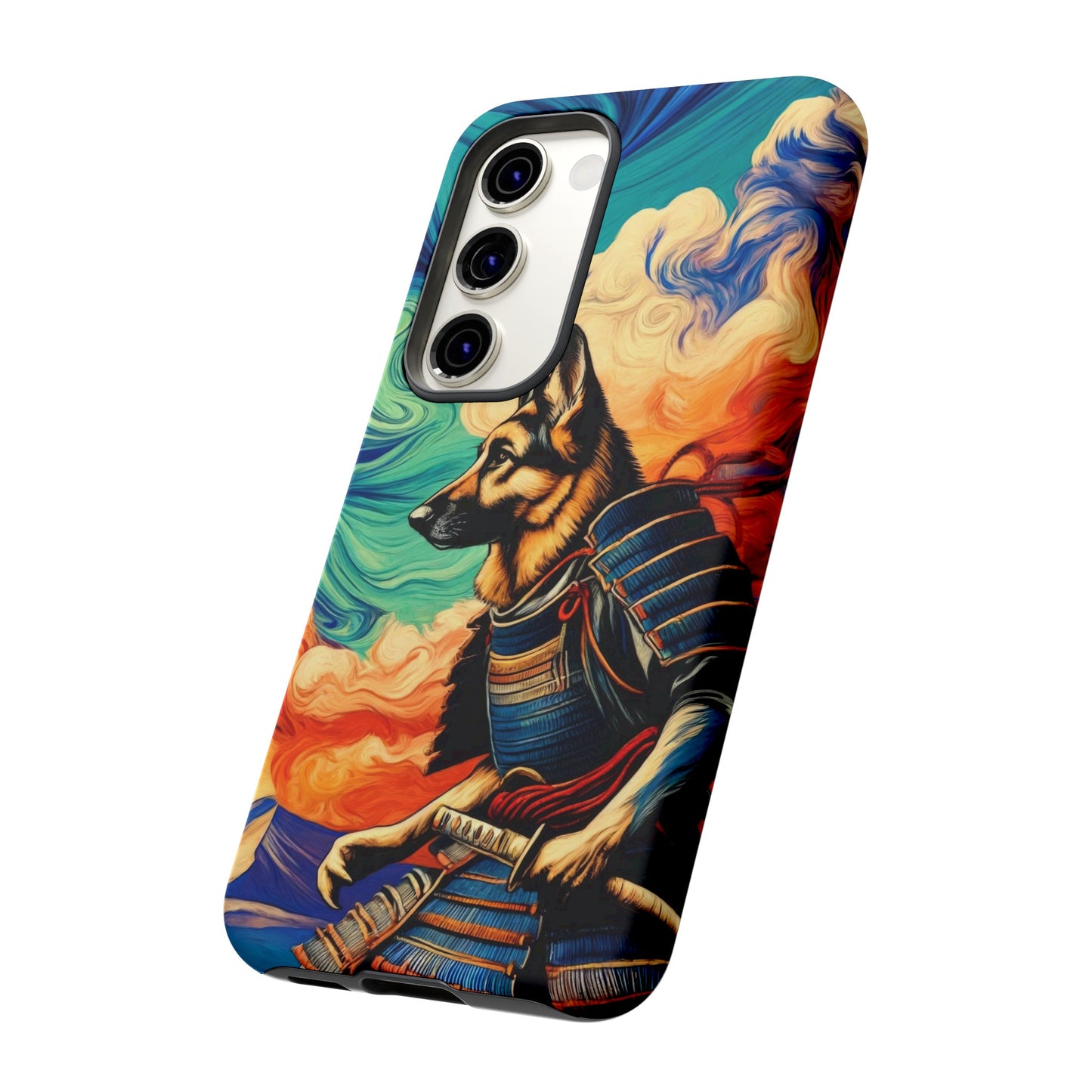 Samurai German Shepherd Phone Case