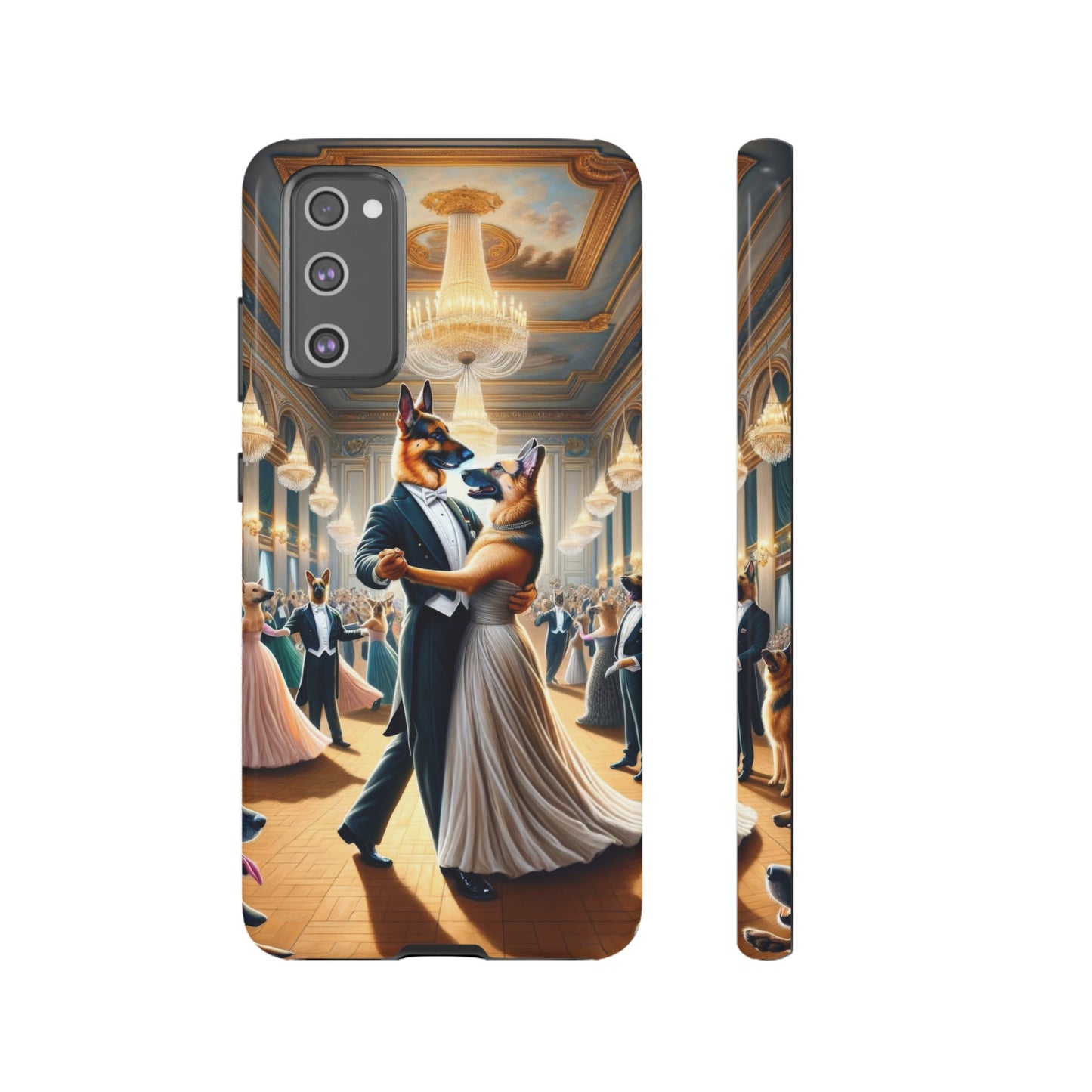 Dancing German Shepherds Tough Phone Case