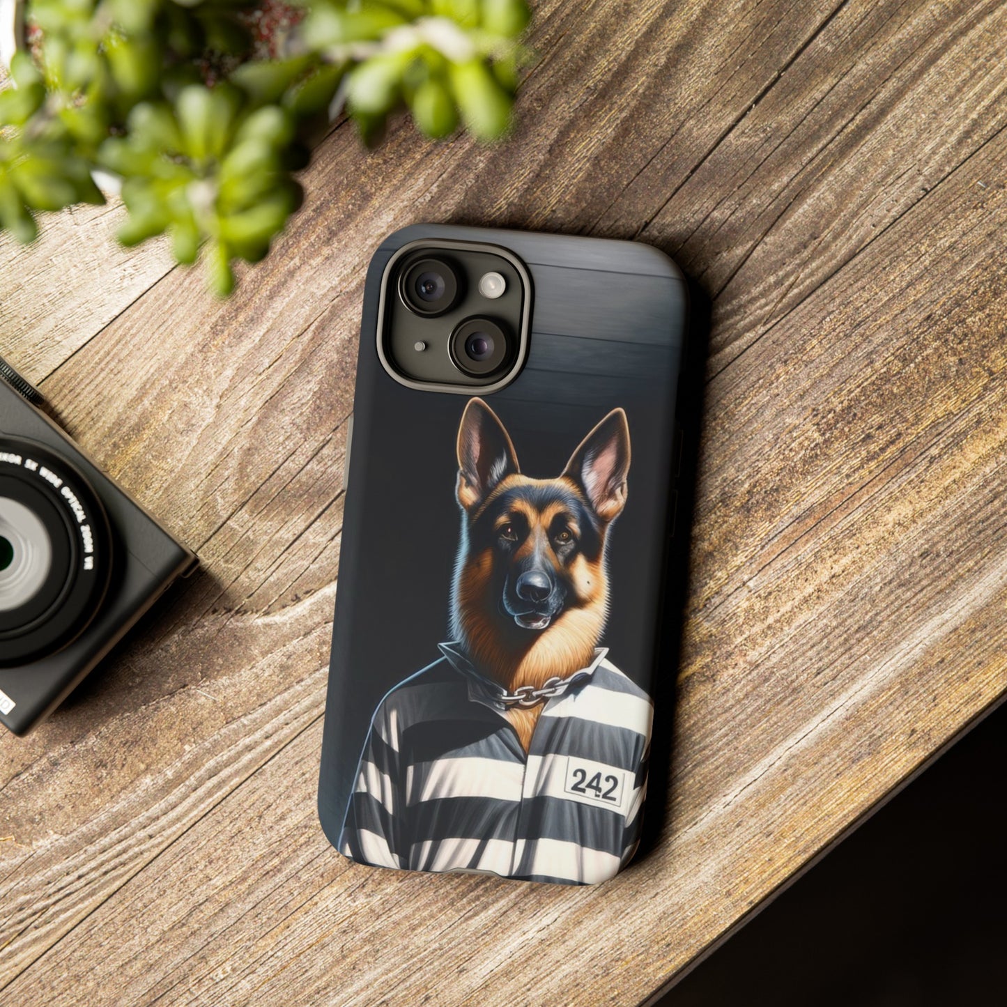 German Shepherd as a Prisoner Phone Case