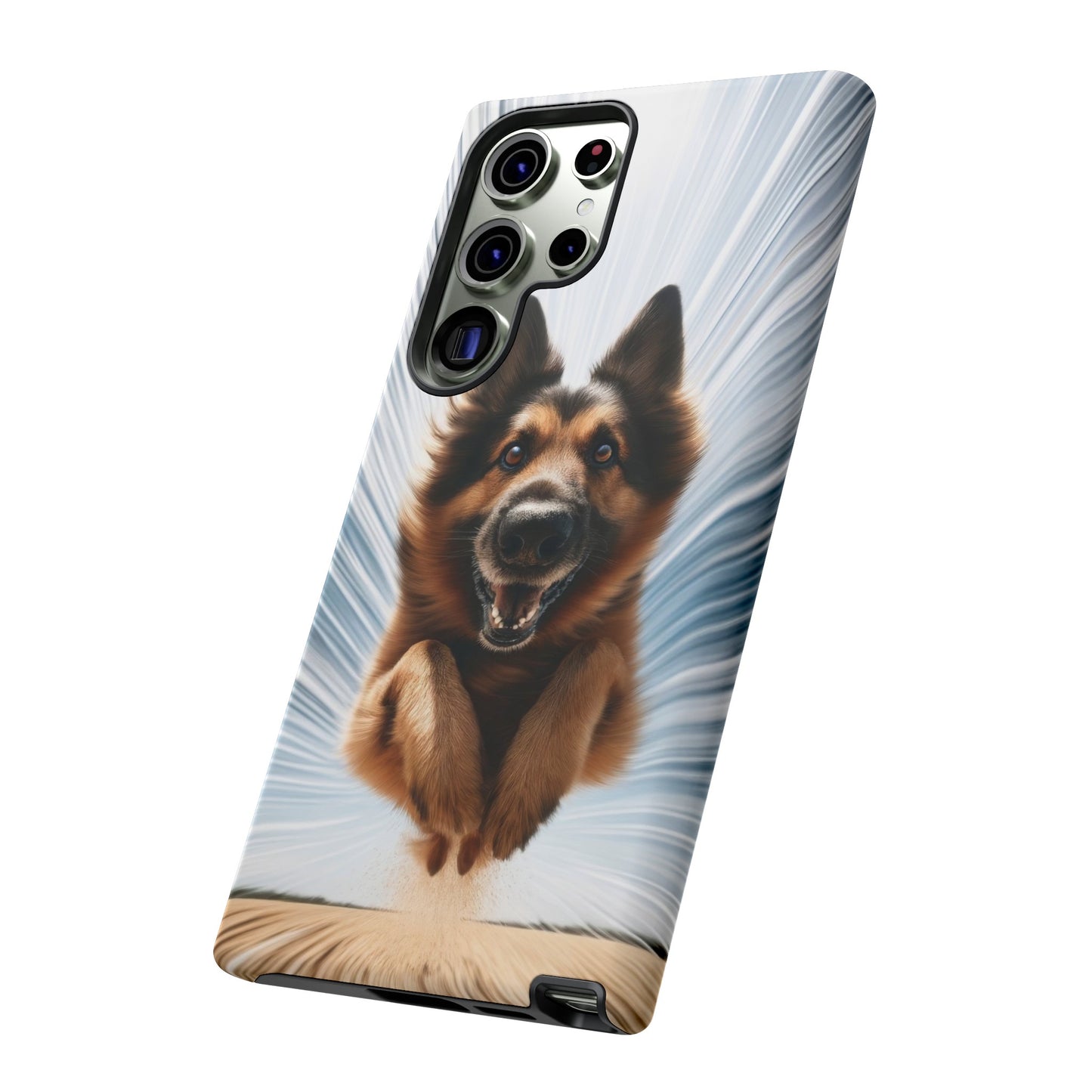 Motion blur German Shepherd Phone Case