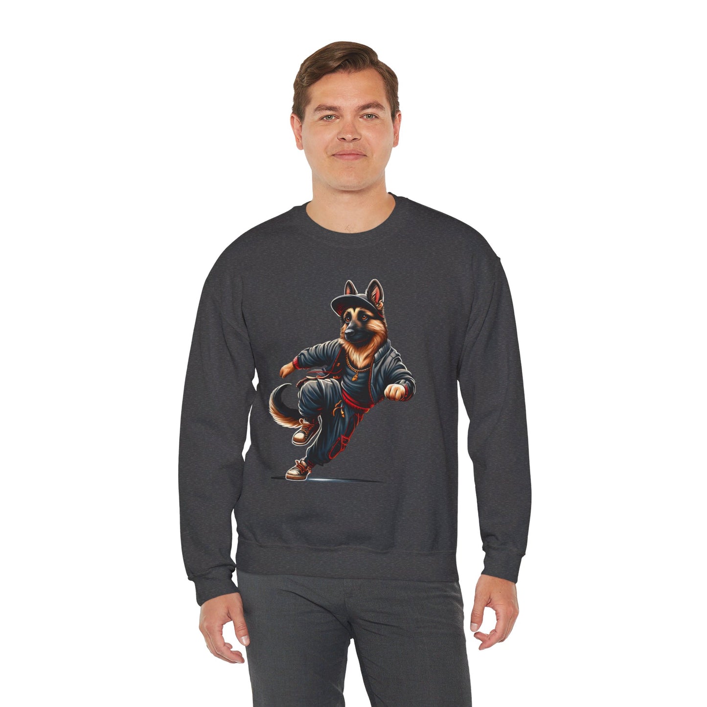 Bust A Move Sweatshirt (10 colors) (German Shepherd)