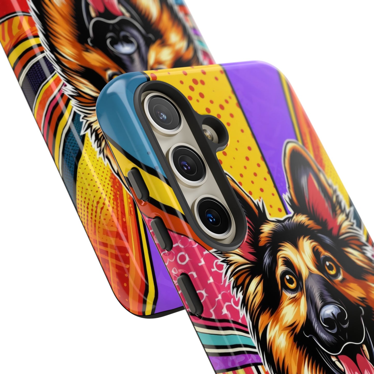 Anime style German Shepherd Phone Case