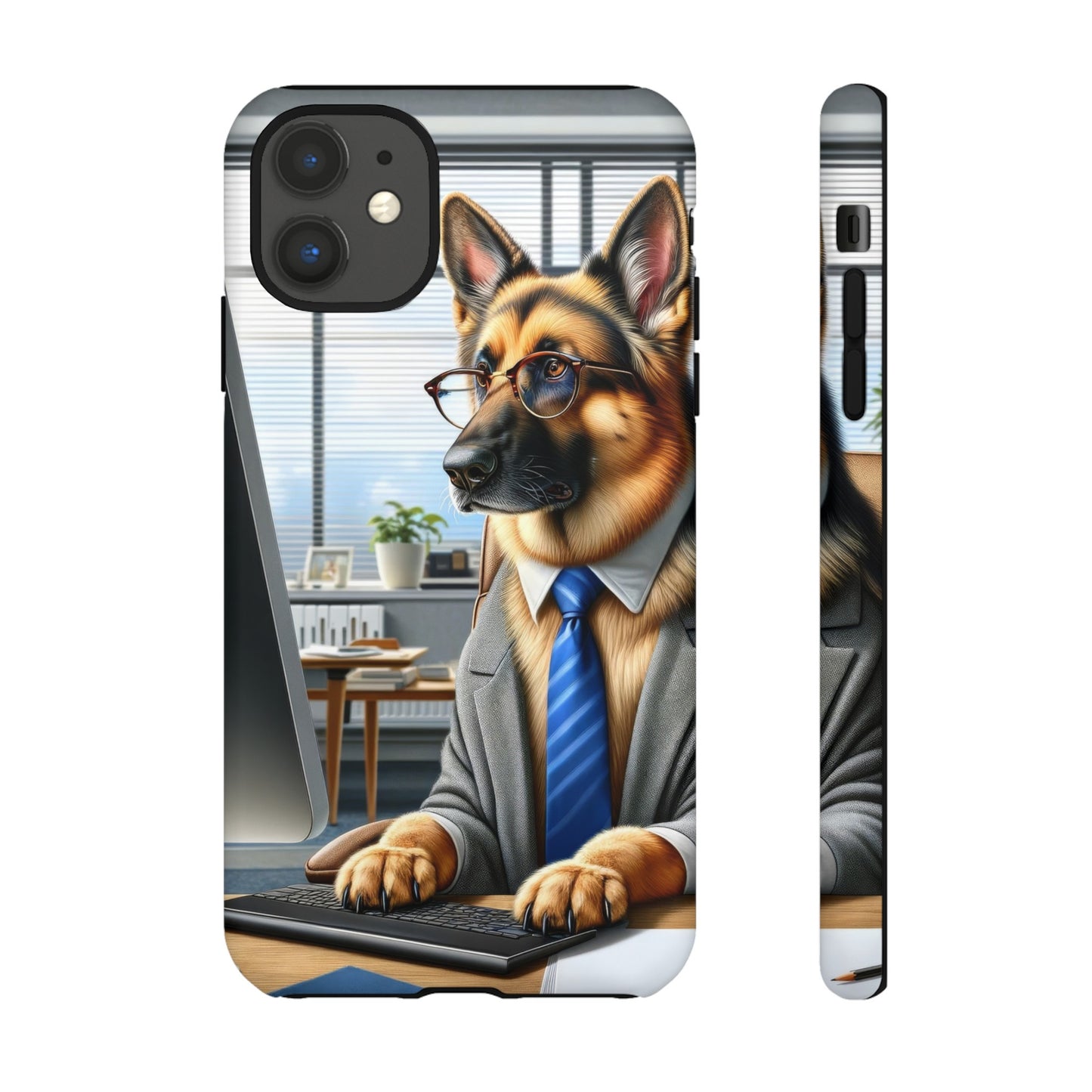 German Shepherd Working Tough Phone Case