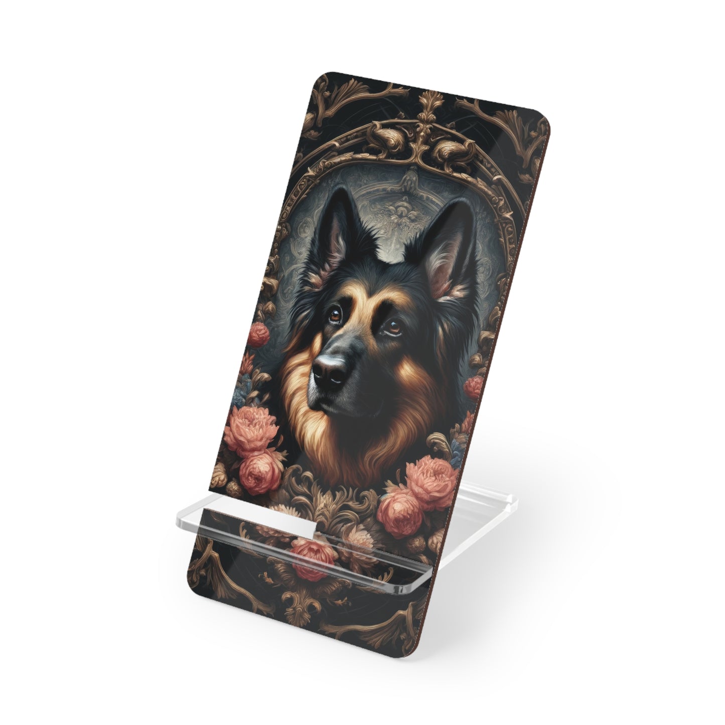 Gothic, high angle German Shepherd Smartphone Stand