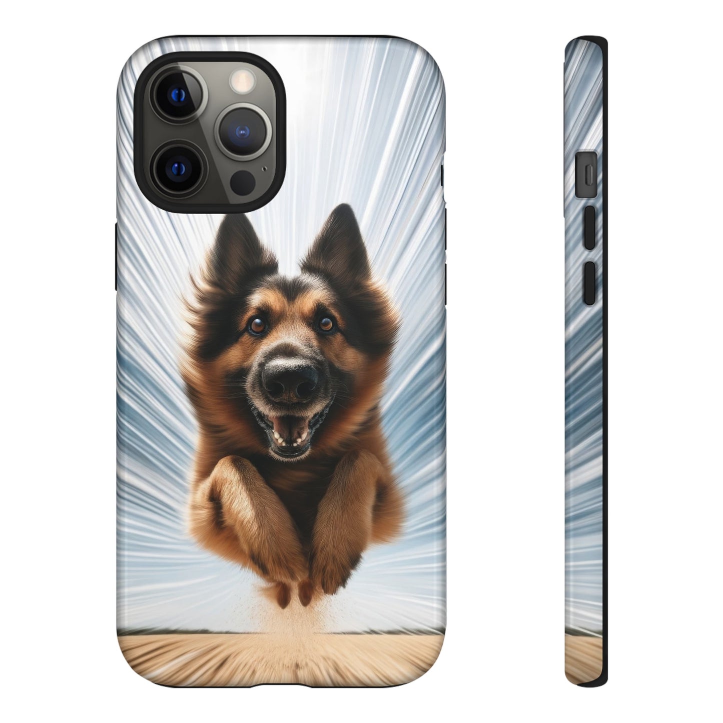 Motion blur German Shepherd Phone Case