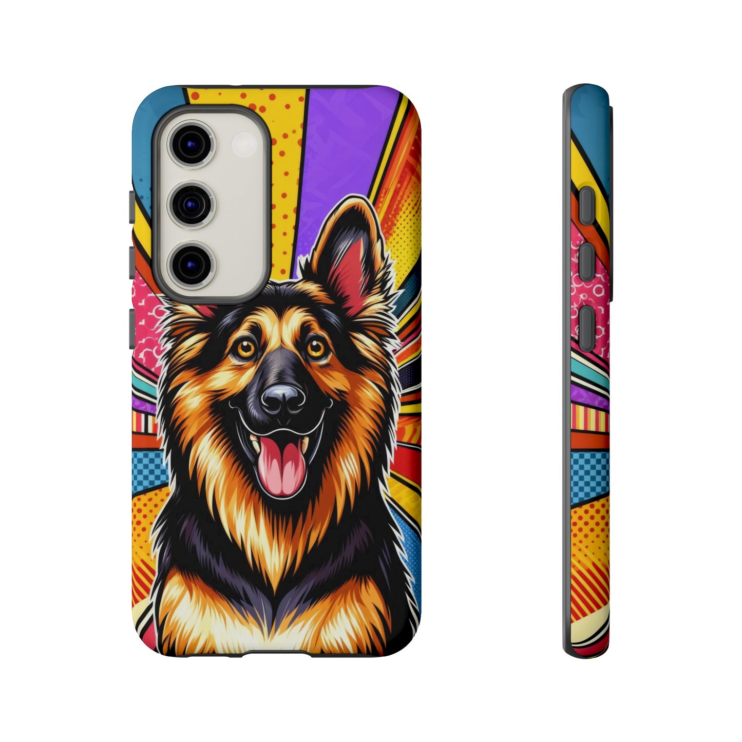 Anime style German Shepherd Phone Case