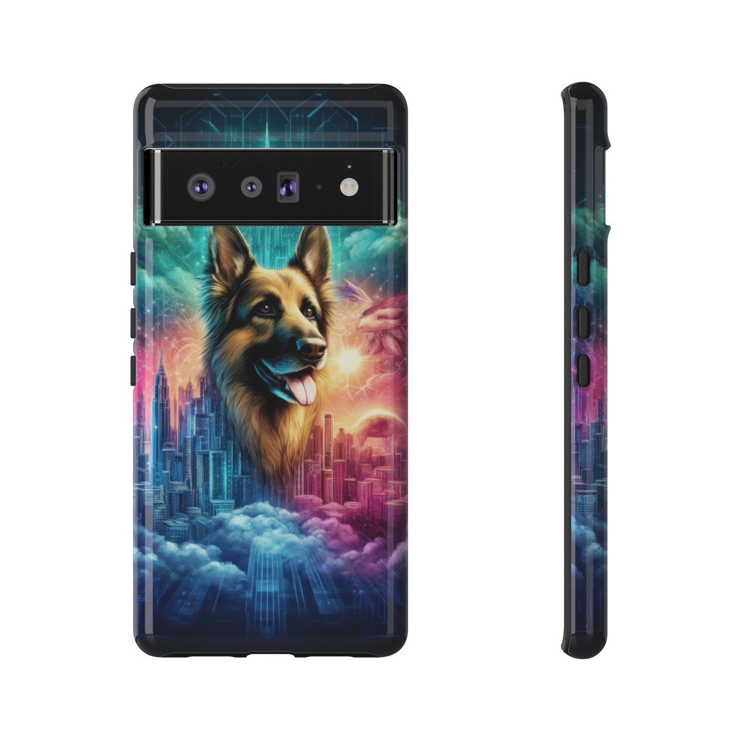 Dreamy fantasy German Shepherd Phone Case