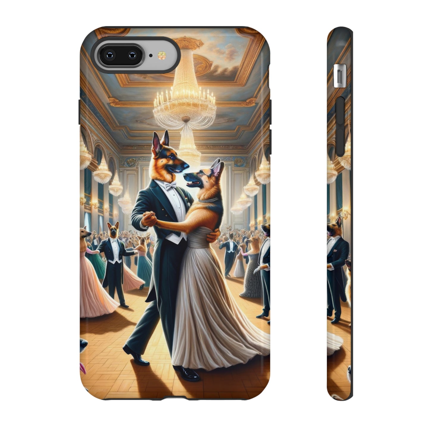 Dancing German Shepherds Tough Phone Case