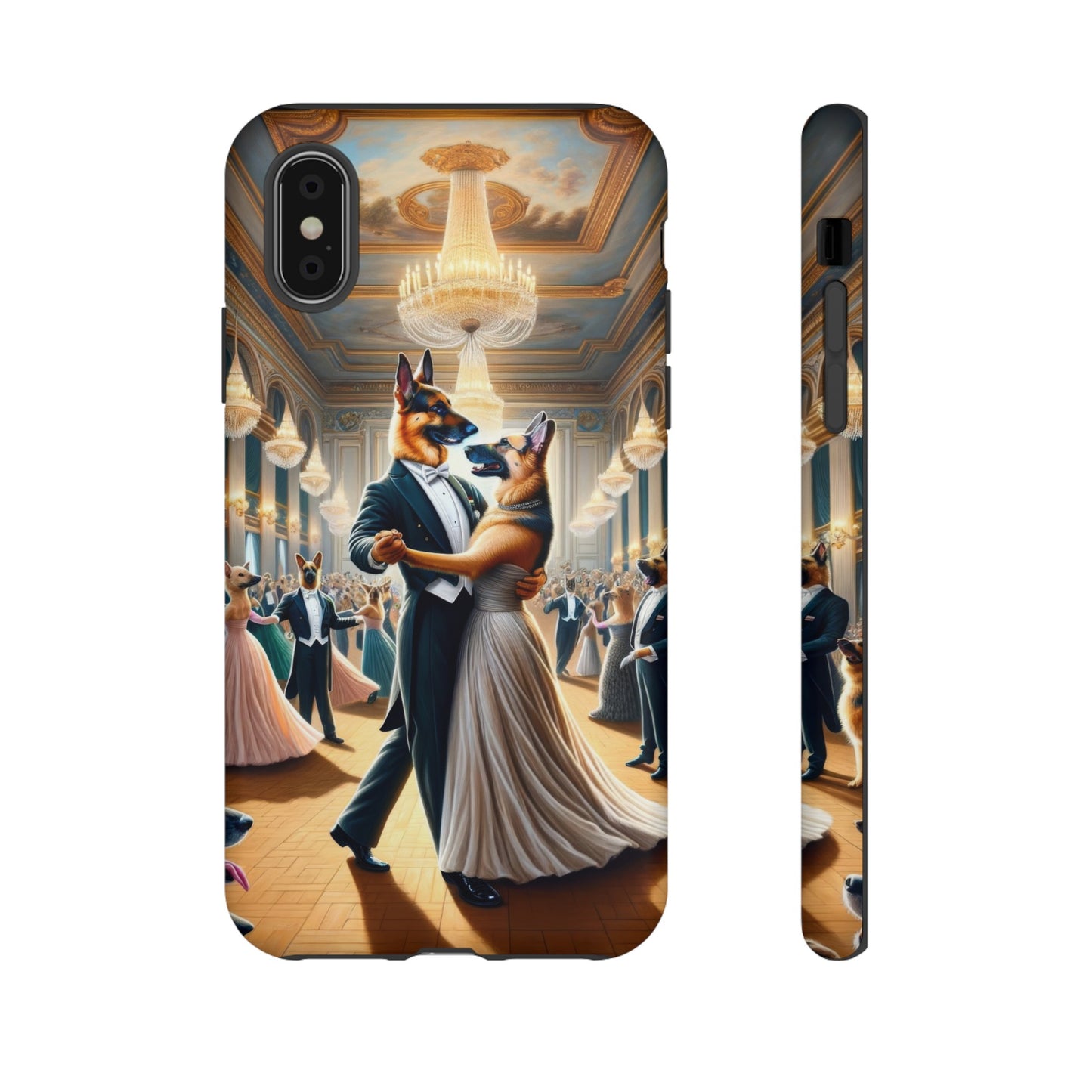 Dancing German Shepherds Tough Phone Case