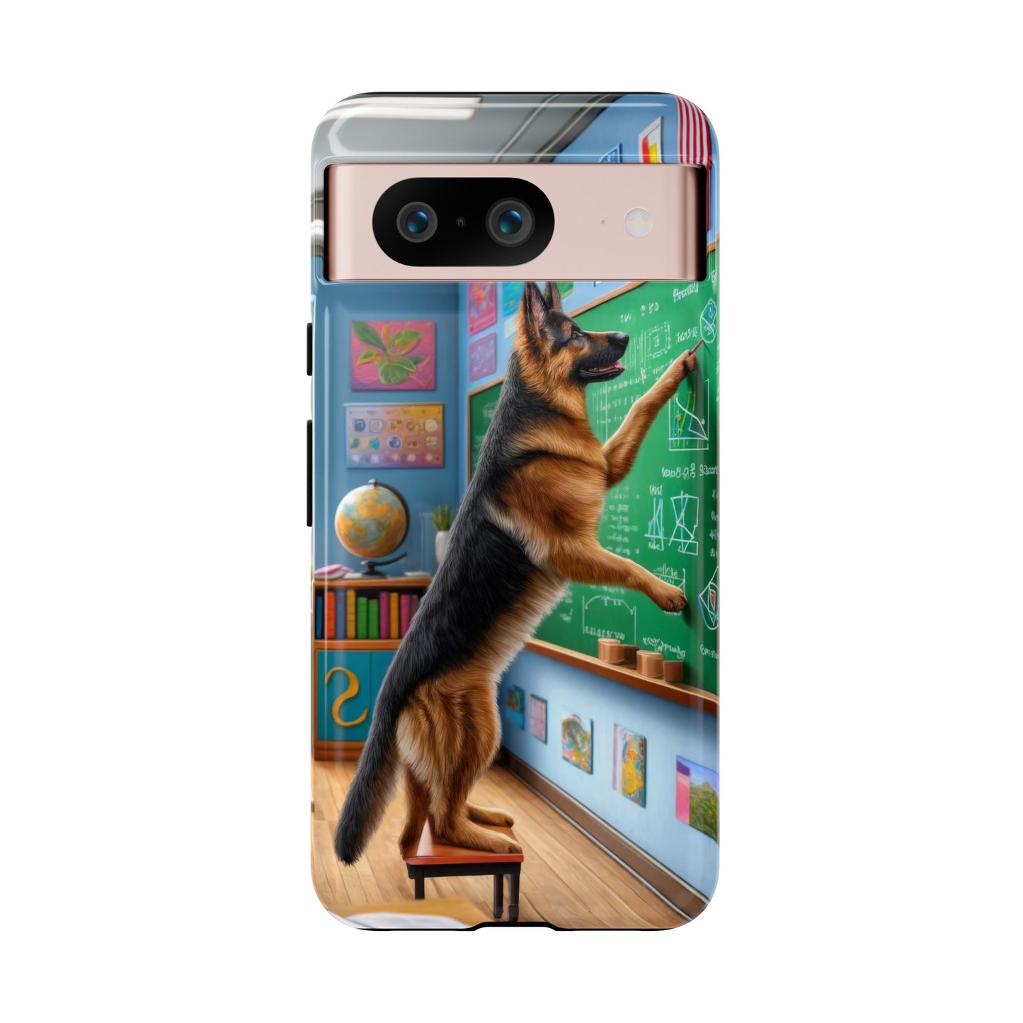 German Shepherd Vacation Phone Case