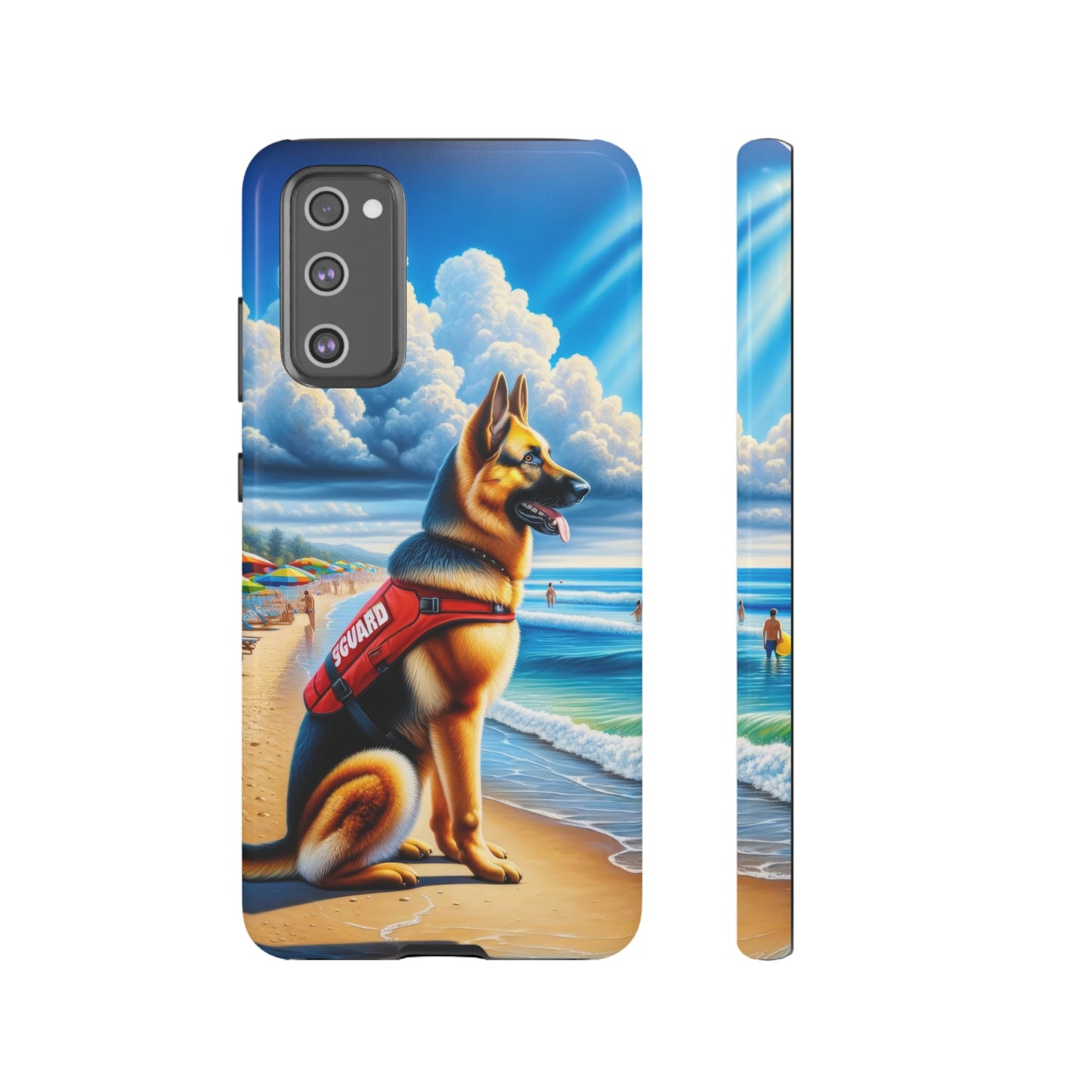 German Shepherd Lifeguard Phone Case