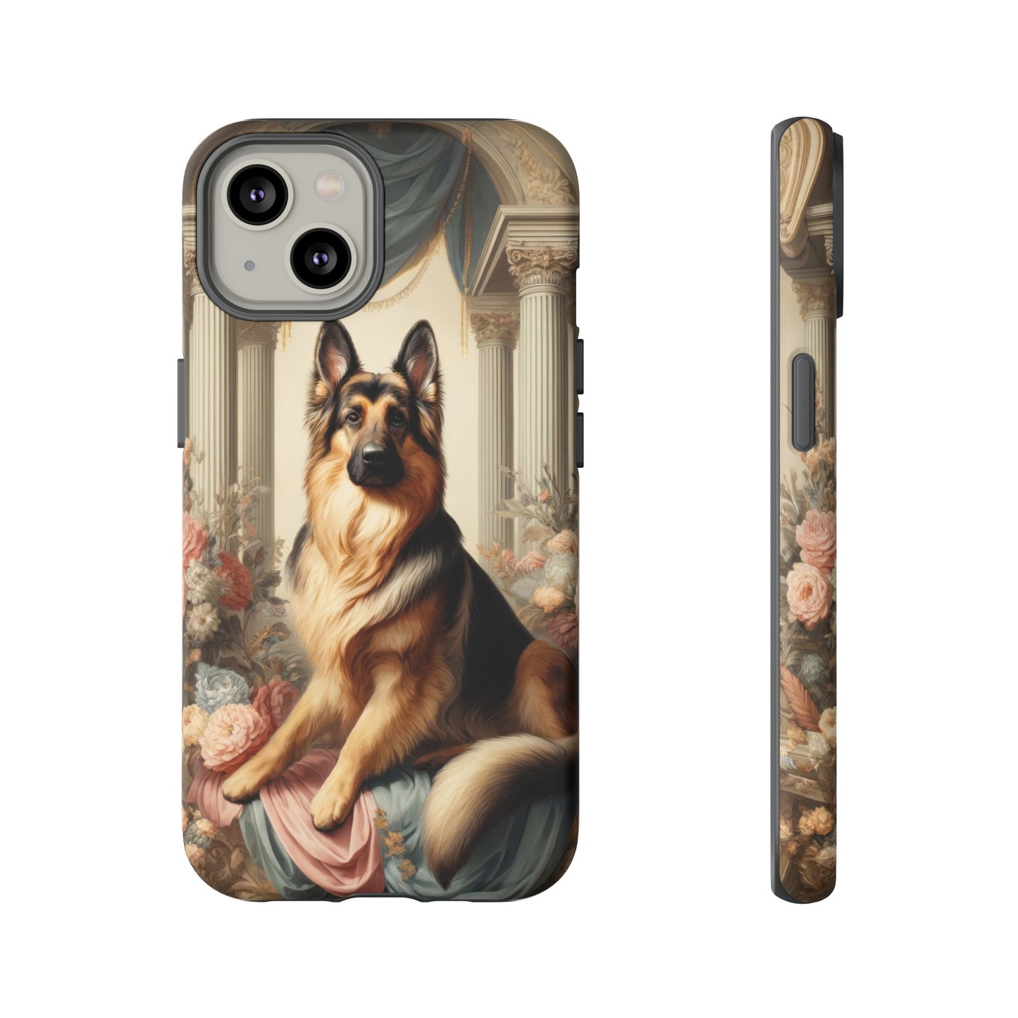 Neo-classical German Shepherd Phone Case