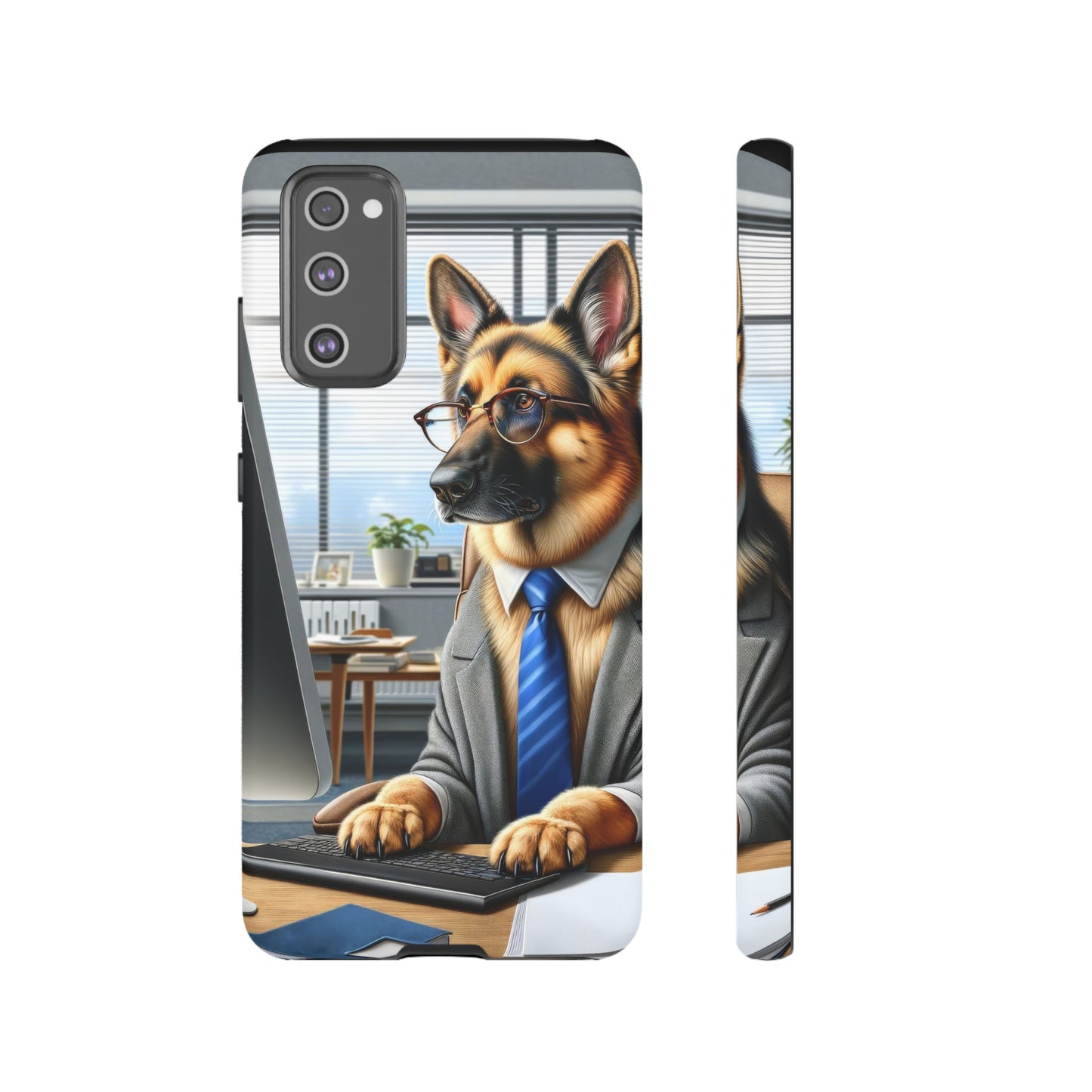 German Shepherd Working Tough Phone Case