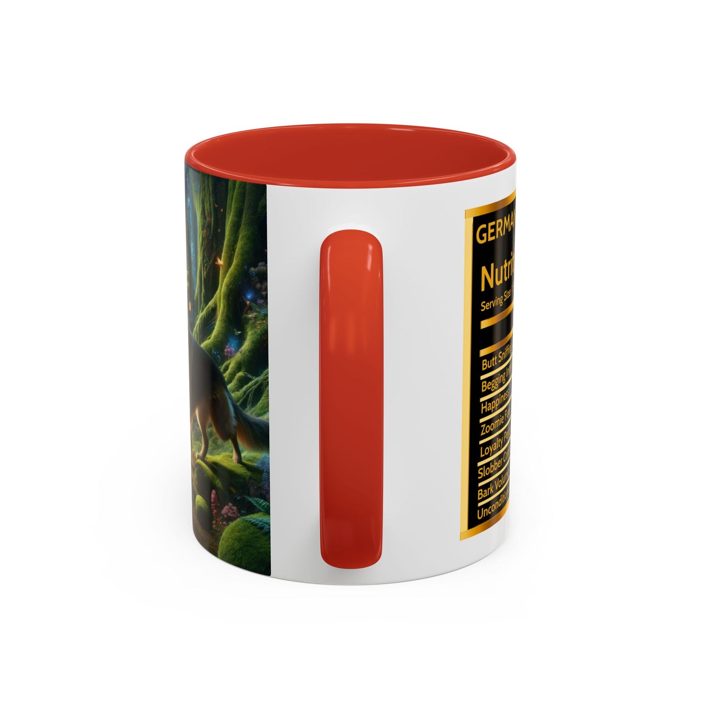 Sci-fi fantasy German Shepherd Coffee Mug