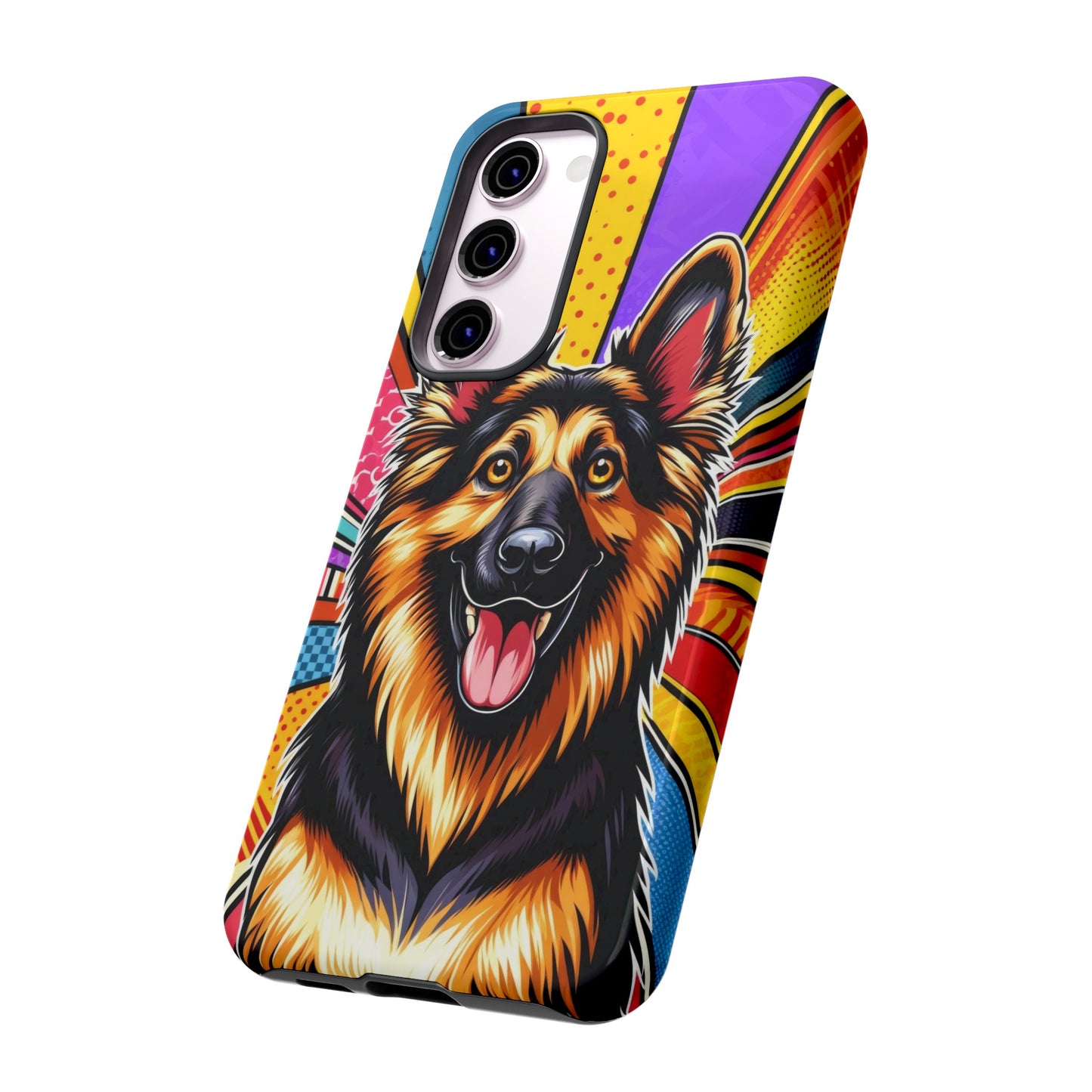 Anime style German Shepherd Phone Case