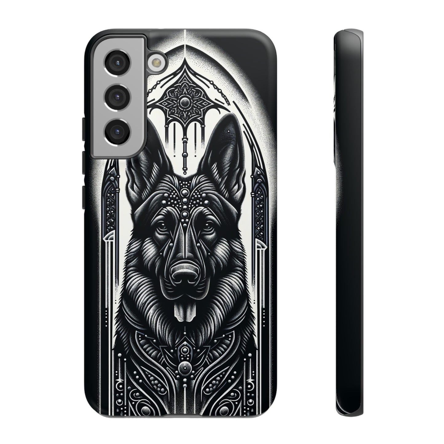 Futuristic German Shepherd Phone Case