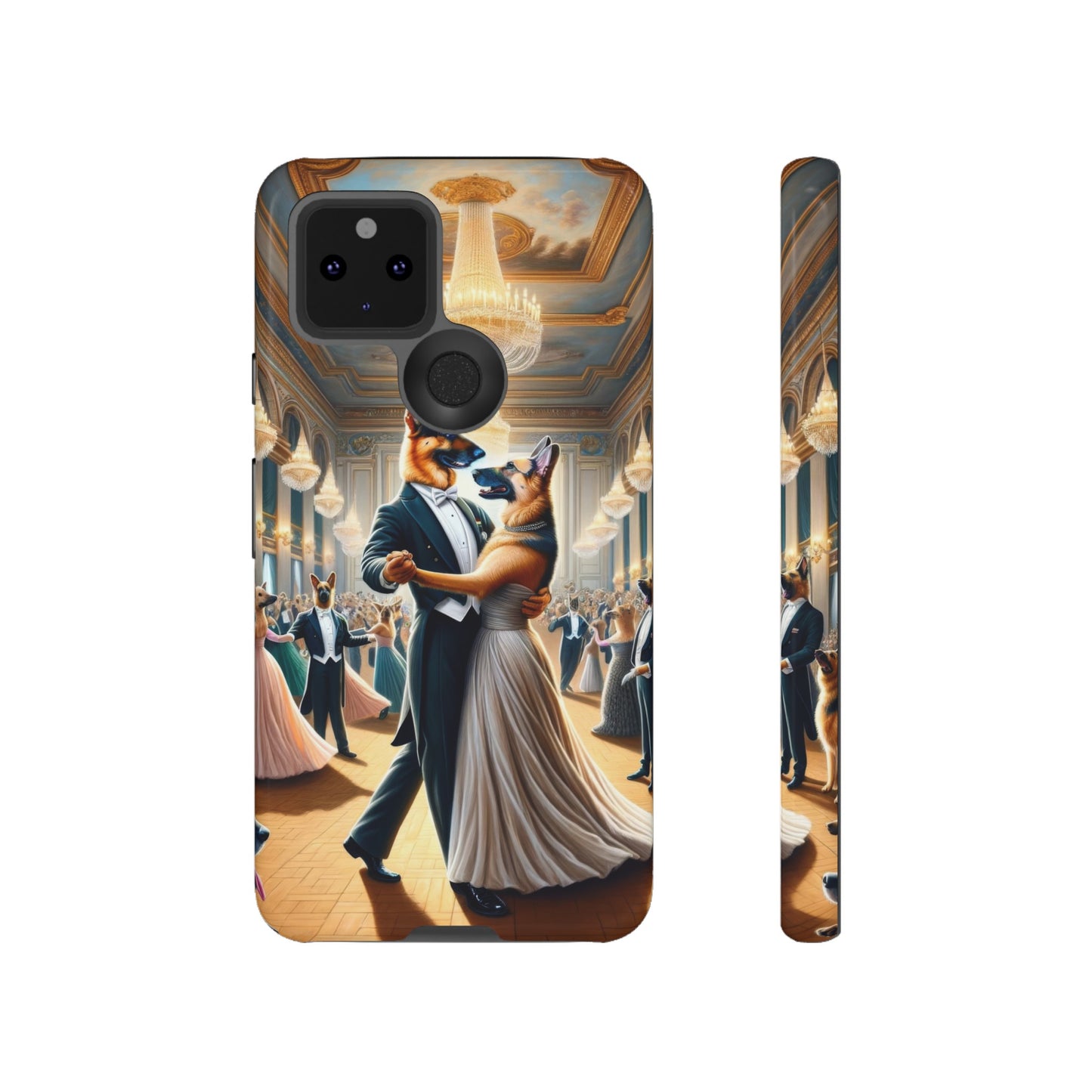 Dancing German Shepherds Tough Phone Case