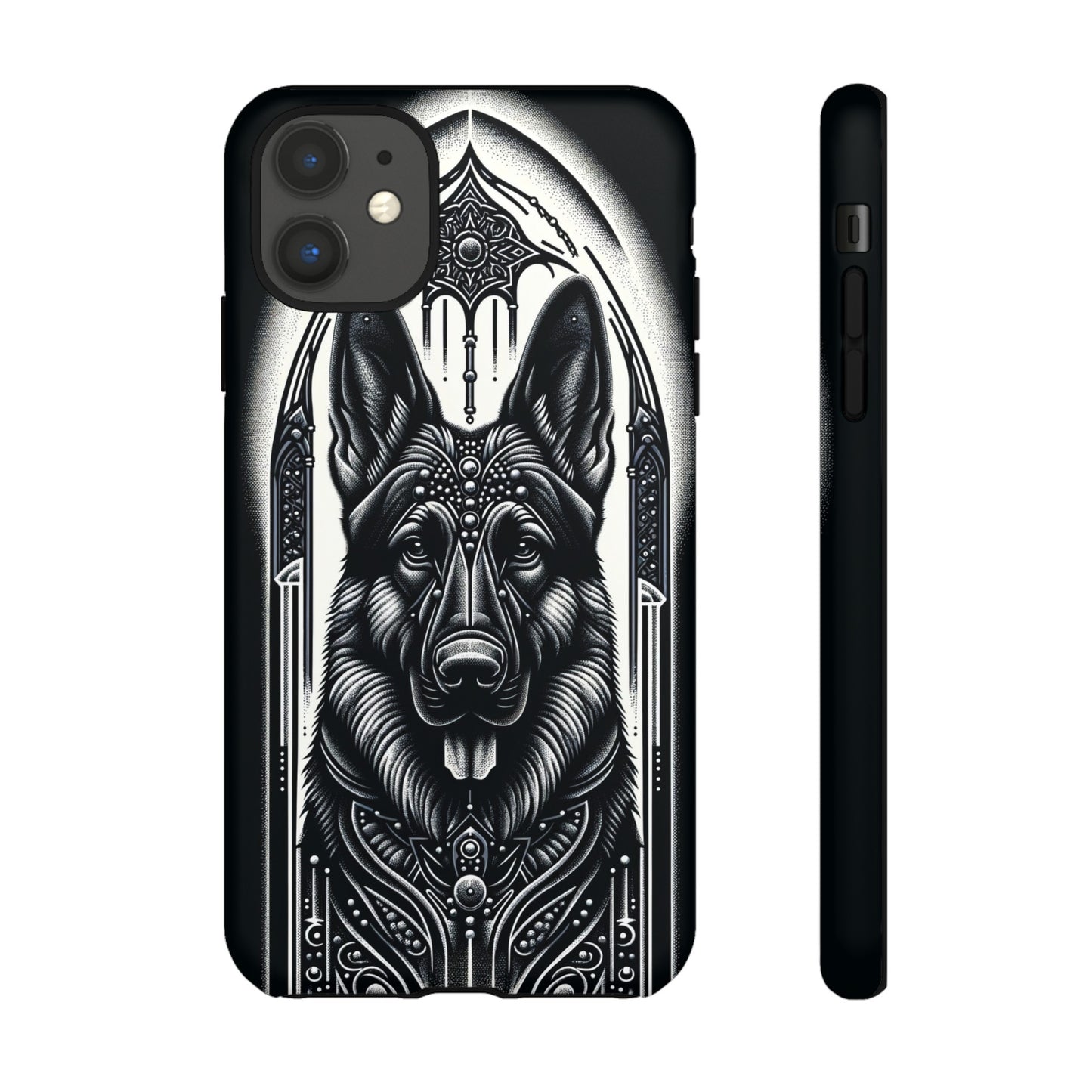 Futuristic German Shepherd Phone Case