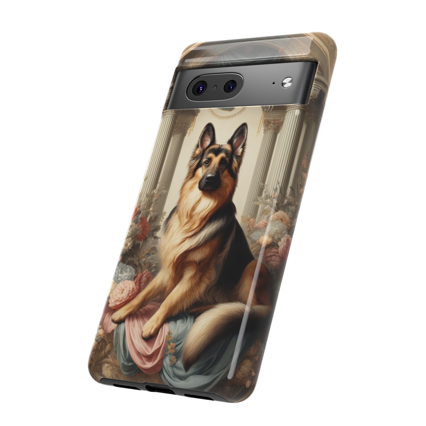 Neo-classical German Shepherd Phone Case